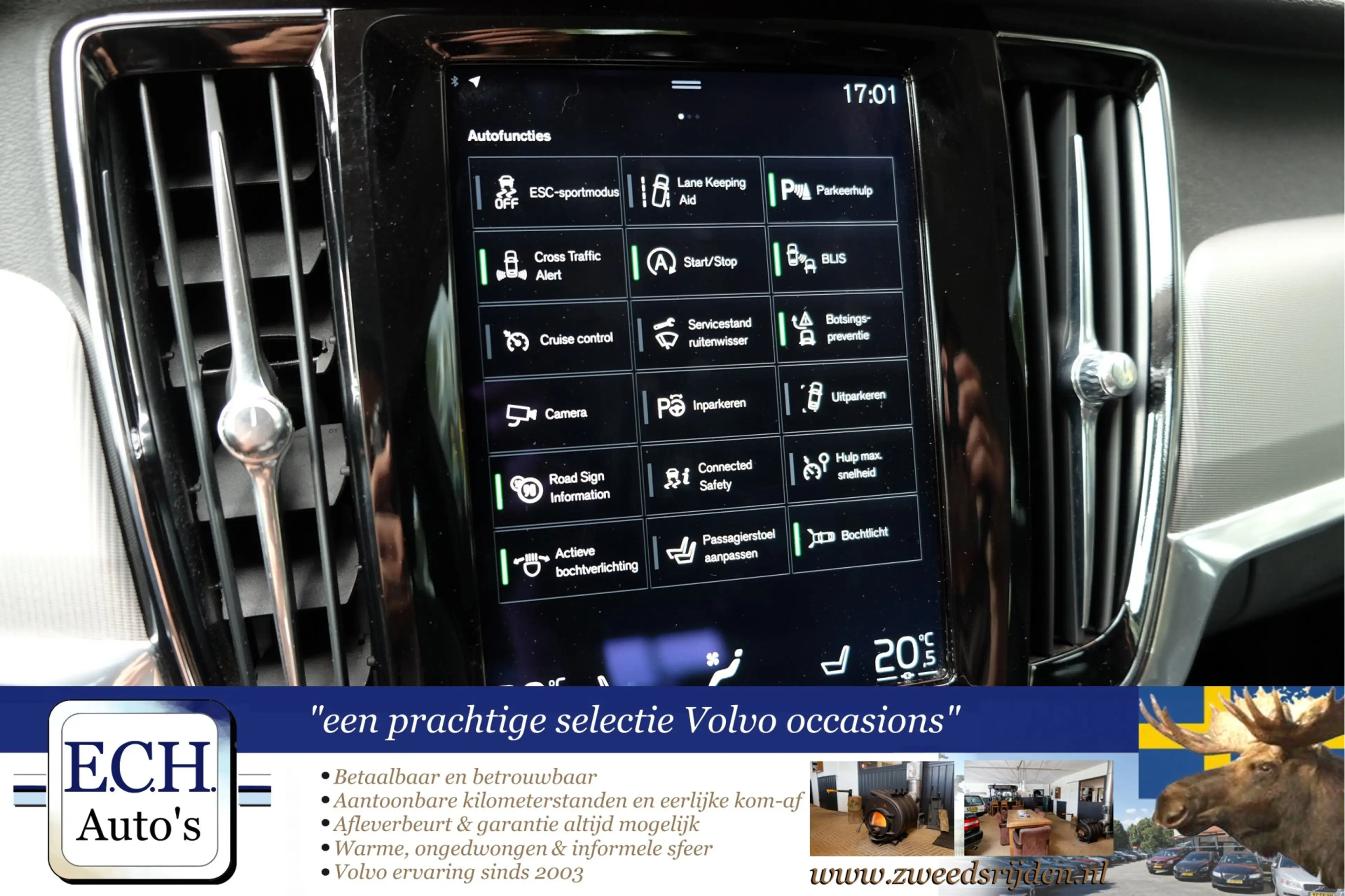 Volvo V90 2.0 T5 255 pk Aut. Inscription, Geventileerd Leer, — photo 18