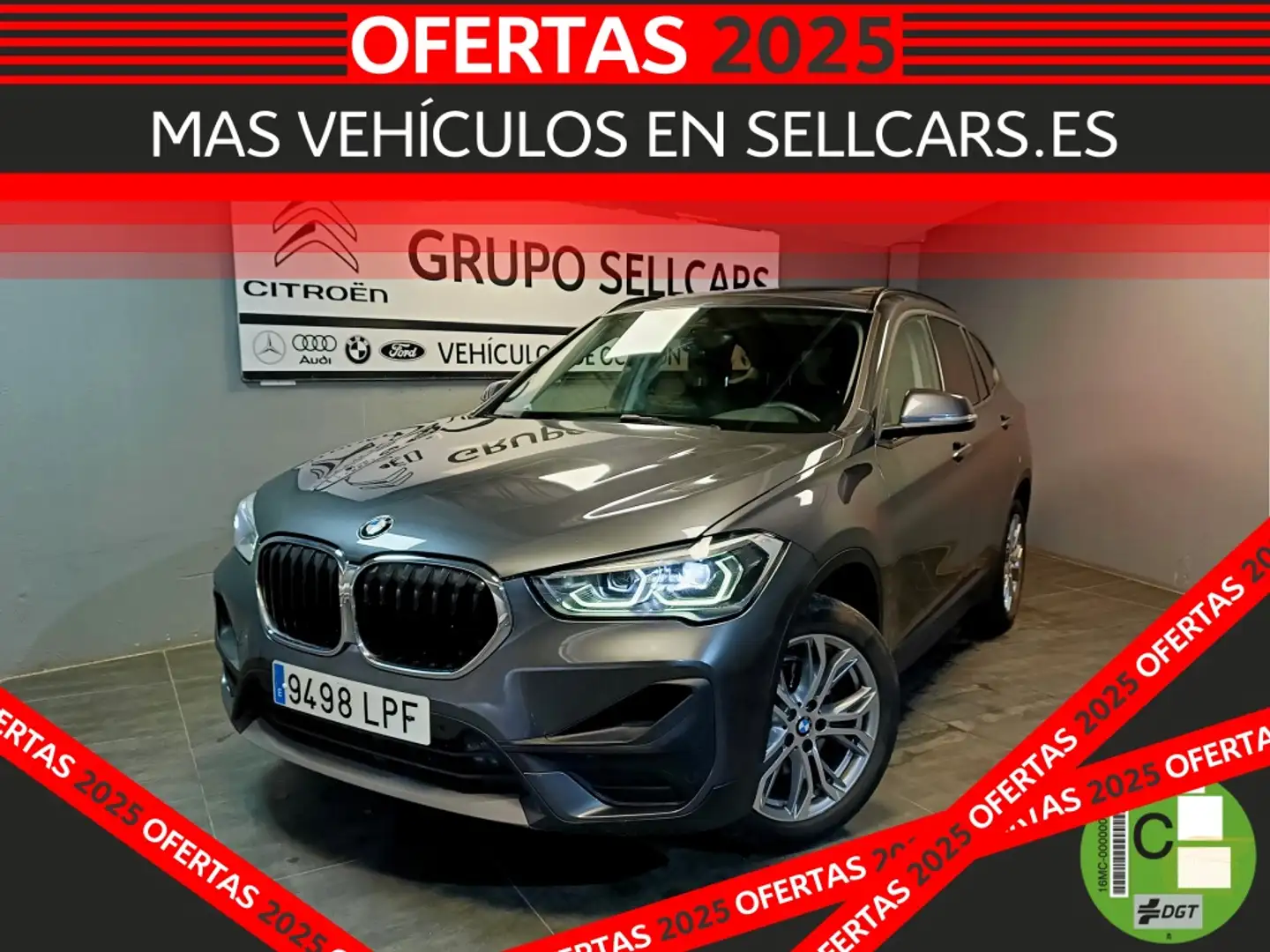 BMW X1 sDrive 18iA Gris - 1