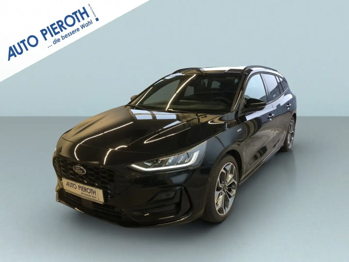 Ford Focus Turnier 1.0 EcoBoost Hybrid Aut. ST-LINE X Zwart - 1