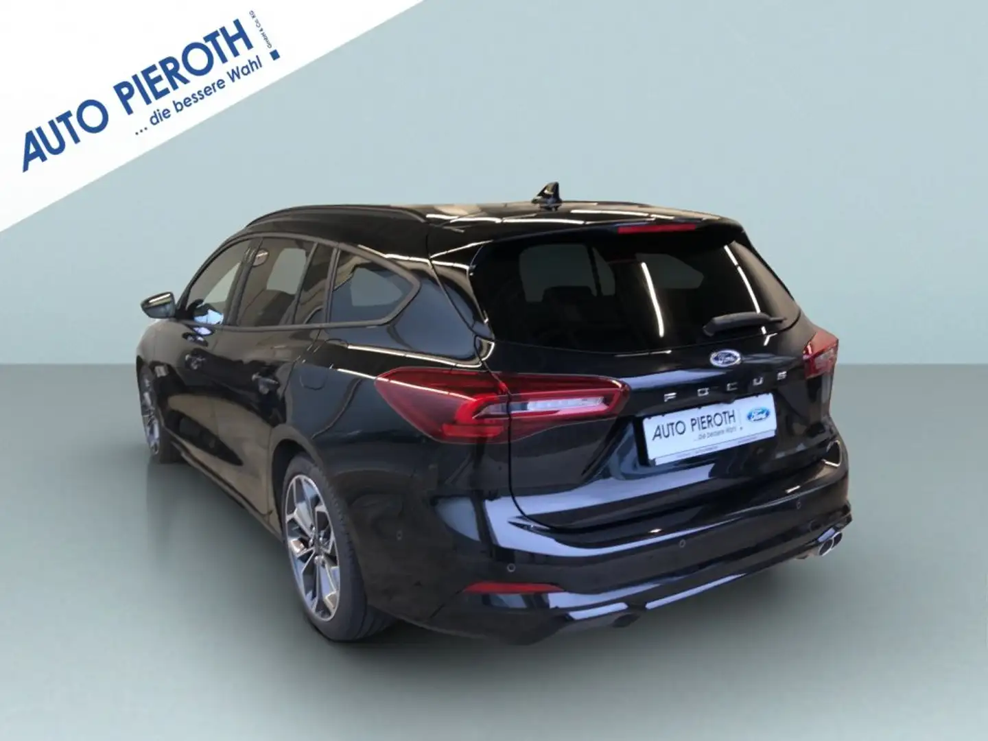 Ford Focus Turnier 1.0 EcoBoost Hybrid Aut. ST-LINE X Zwart - 2