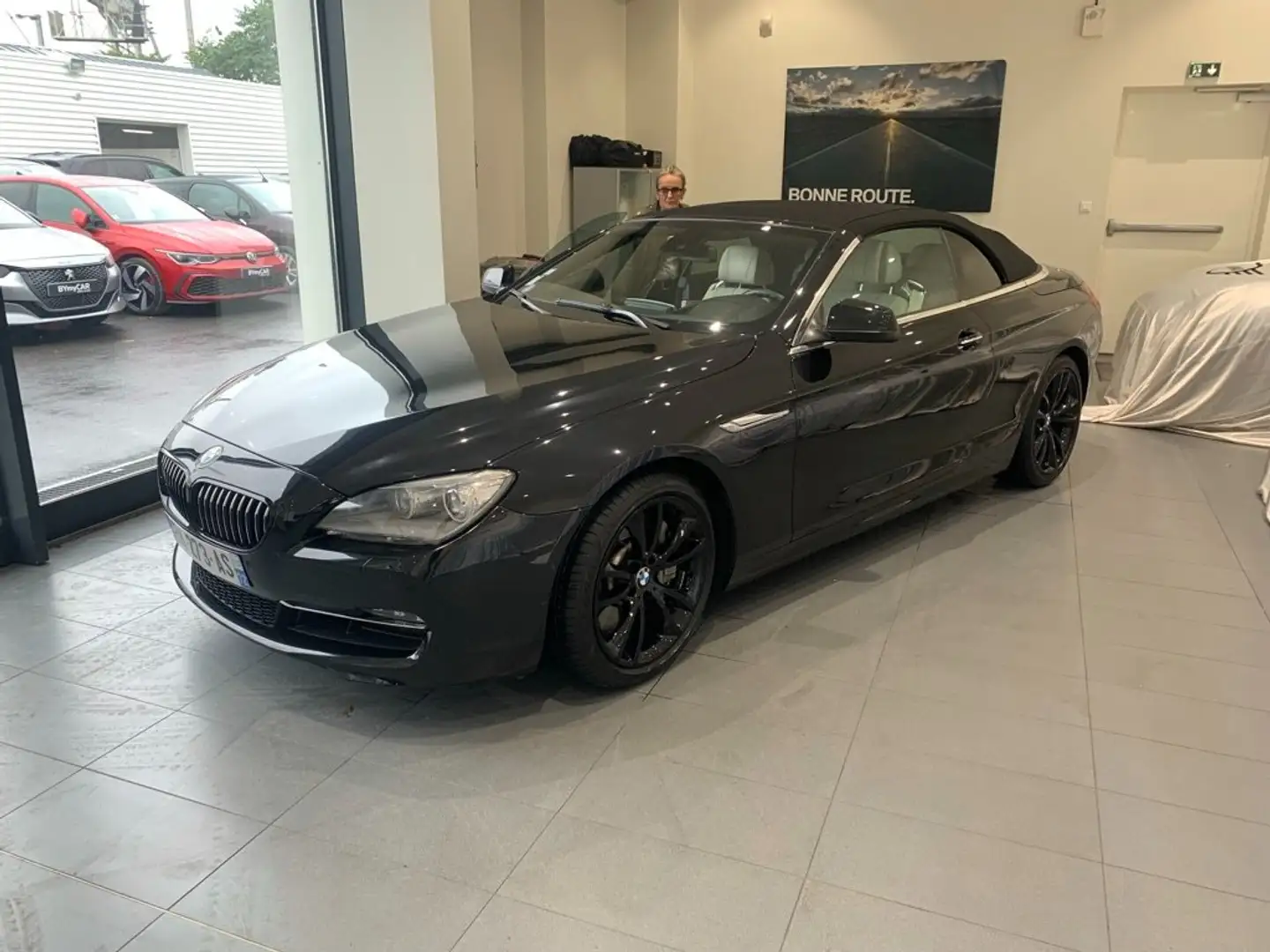 BMW 650 650i Cab 407ch Exclusive A Noir - 1