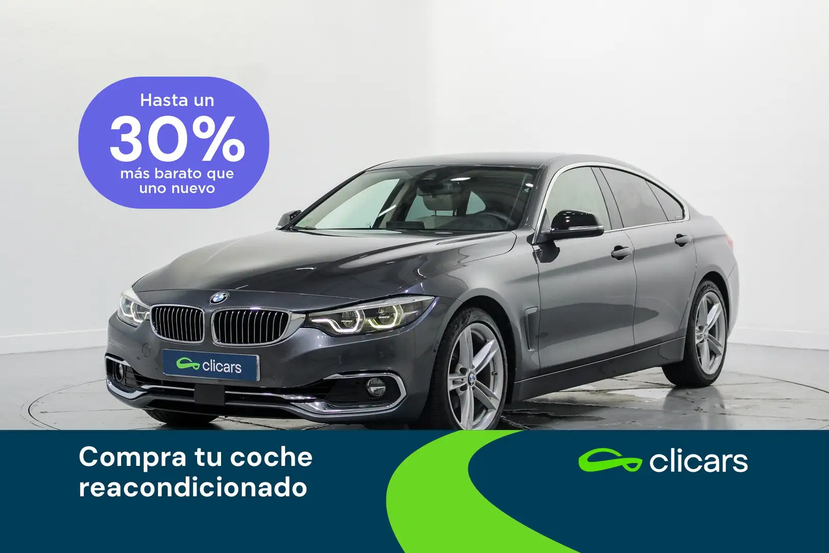 BMW 420 420iA Gran Coupé Gris - 1