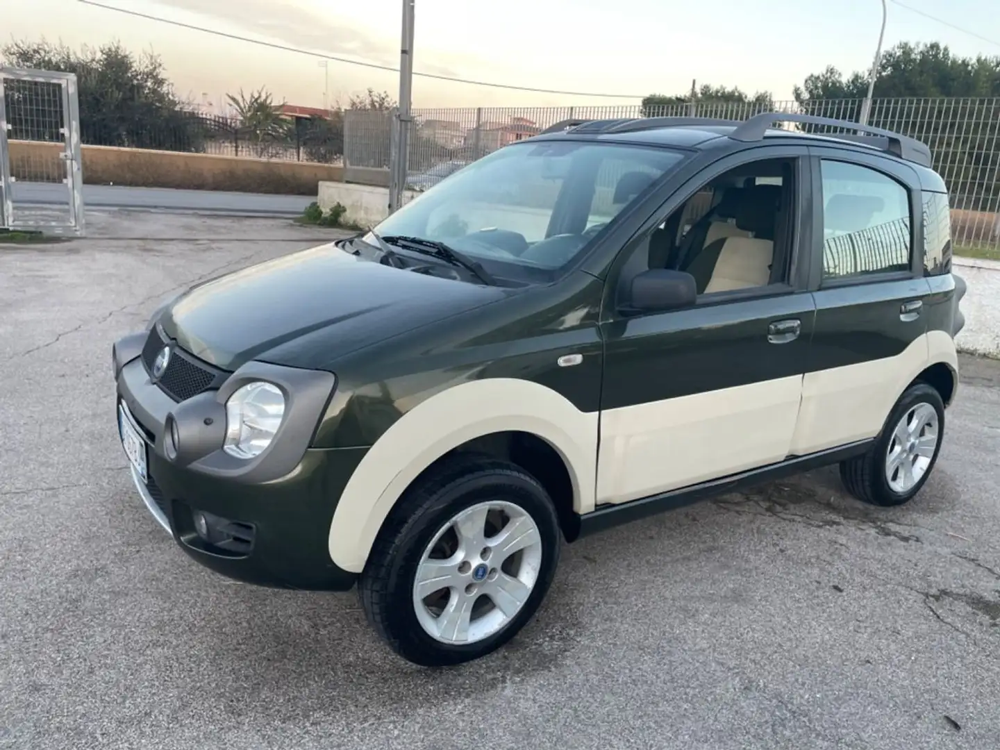 Fiat Panda Panda 1.3 mjt 16v Cross 4x4 Zielony - 1