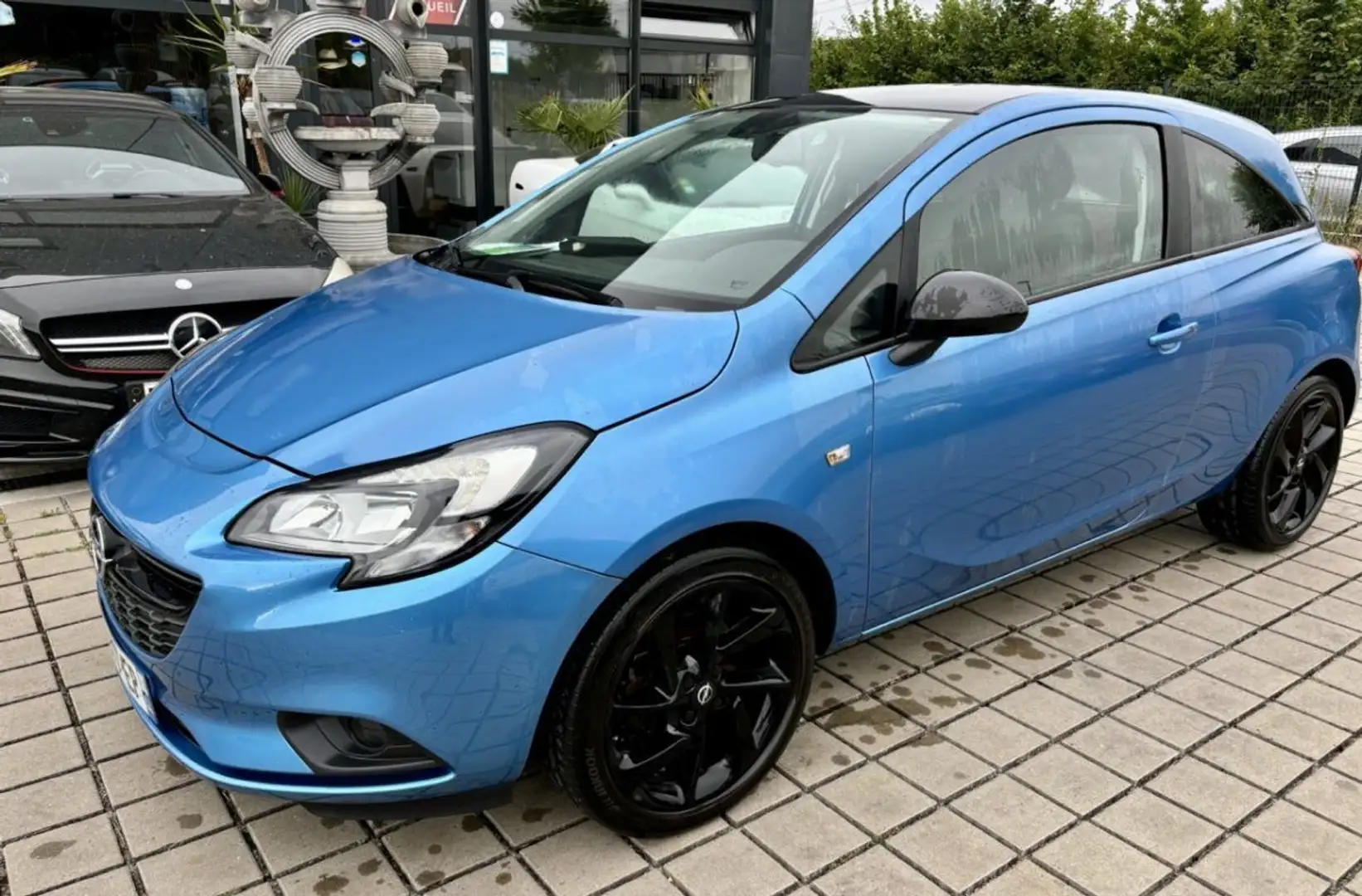 Opel Corsa 1.4 TURBO 100 EDITION Bleu - 2
