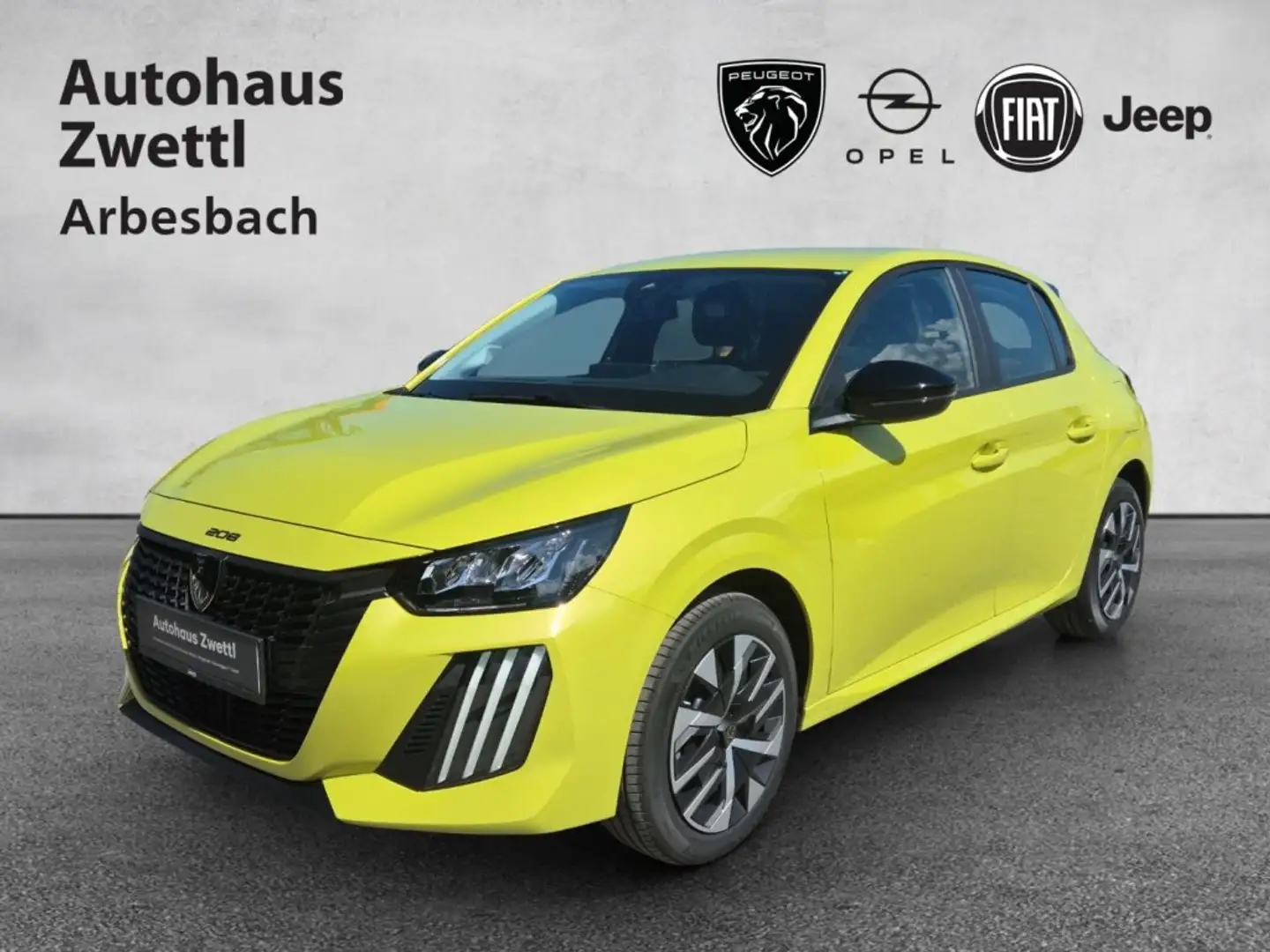 Peugeot 208 Allure PureTech 100 6-Gang-Manuell Amarillo - 1