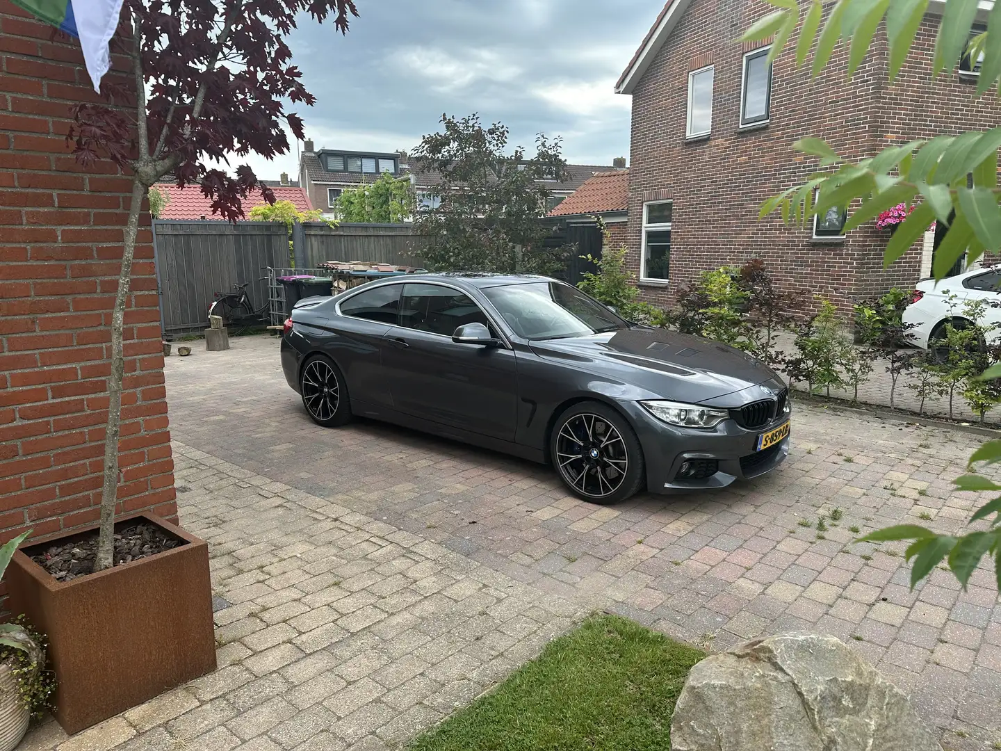 BMW 440 I Coupe Grijs - 2