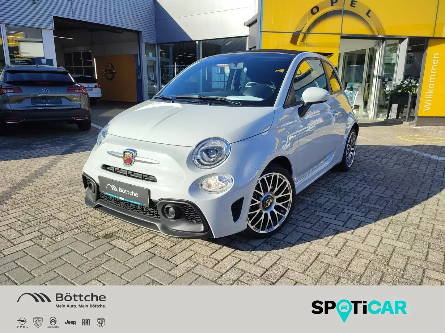 Abarth 500 595 1.4 Turbo Android Auto Gris - 1