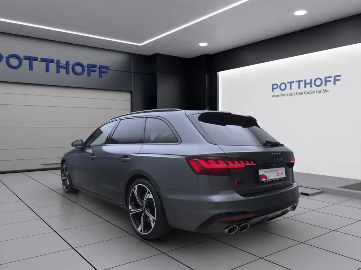 Audi S4 Avant Q AHK NAVI+ MATRIX KAMERA HUD Gris - 2