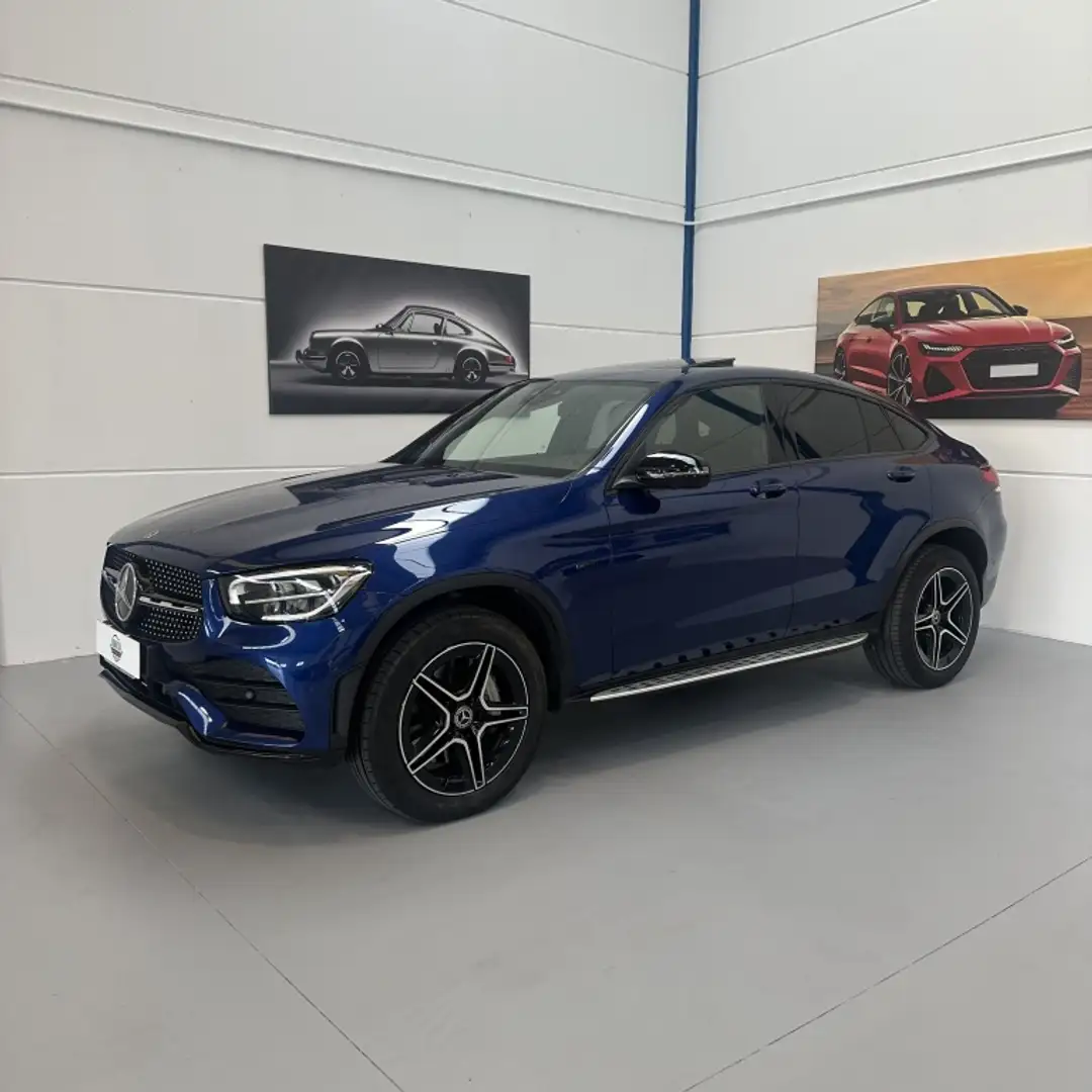 Mercedes-Benz GLC 300 300de 4Matic 9G-Tronic Azul - 2