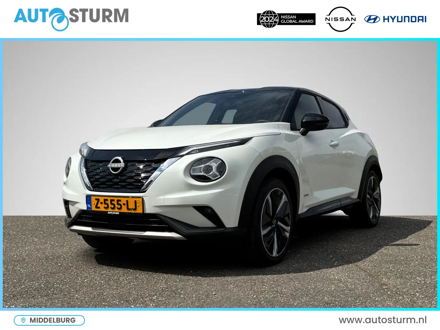 Nissan Juke 1.6 Hybrid N-Design Bianco - 1