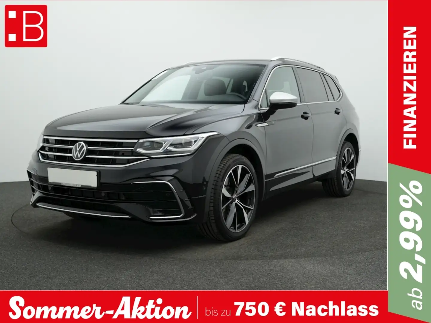 Volkswagen Tiguan Allspace 2.0 TSI DSG 4Mo. R-Line 7-S. PANO 20 MISANO KAMERA Schwarz - 1