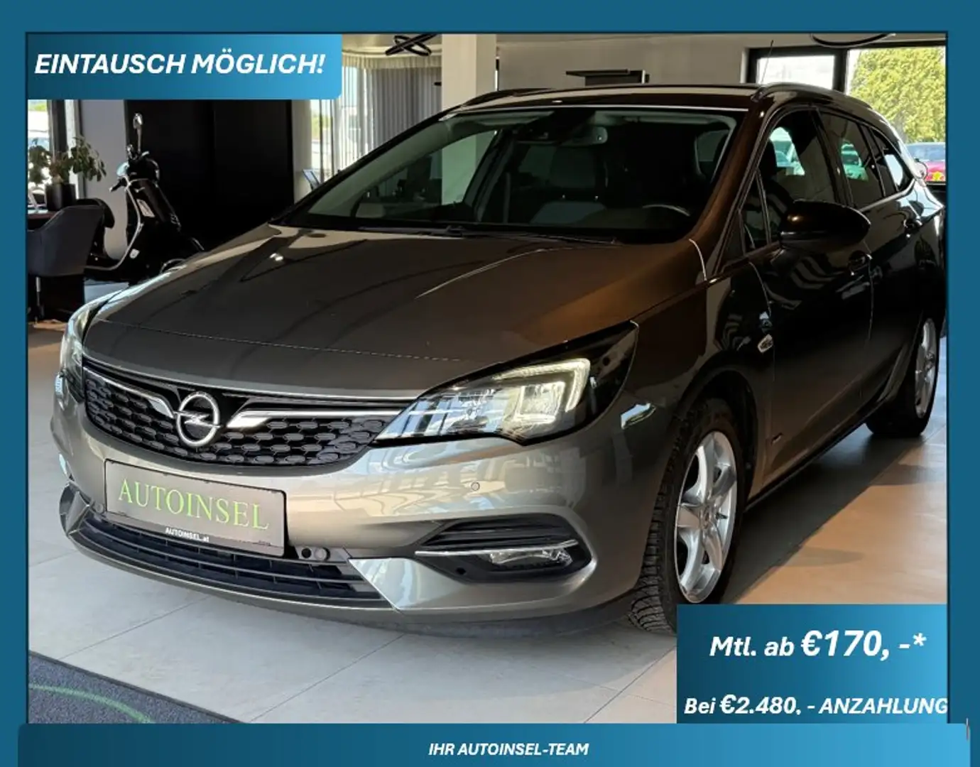 Opel Astra 1,5 CDTI Design Tempomat,SZHZ,Kamera Gris - 1