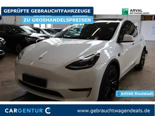 Tesla Model Y Dual Maximale Reichweite Dual AWD Pano