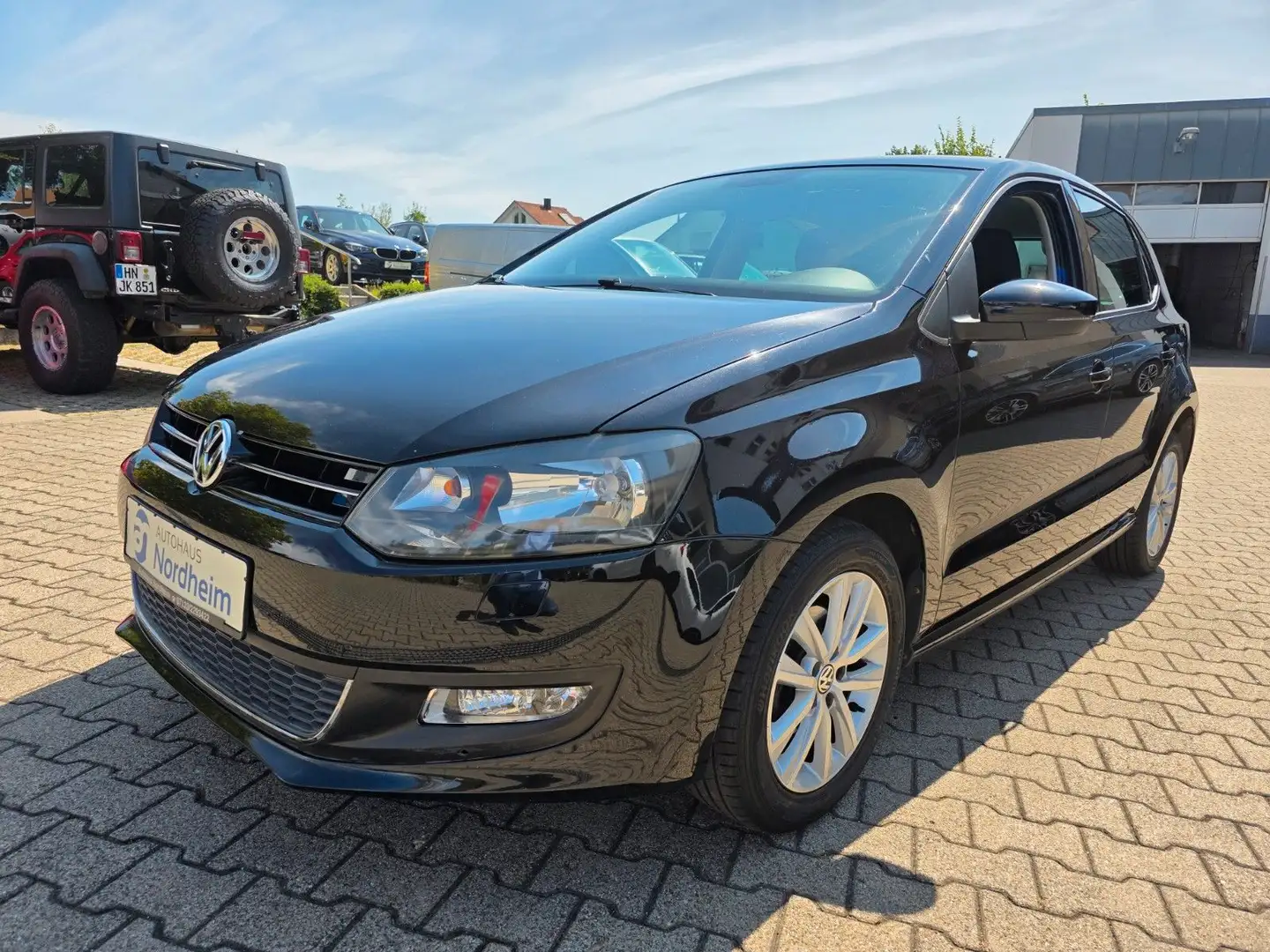 Volkswagen Polo V 1.4 Style Klimaautomatik/ 1.Hand/ EURO 5 Schwarz - 1
