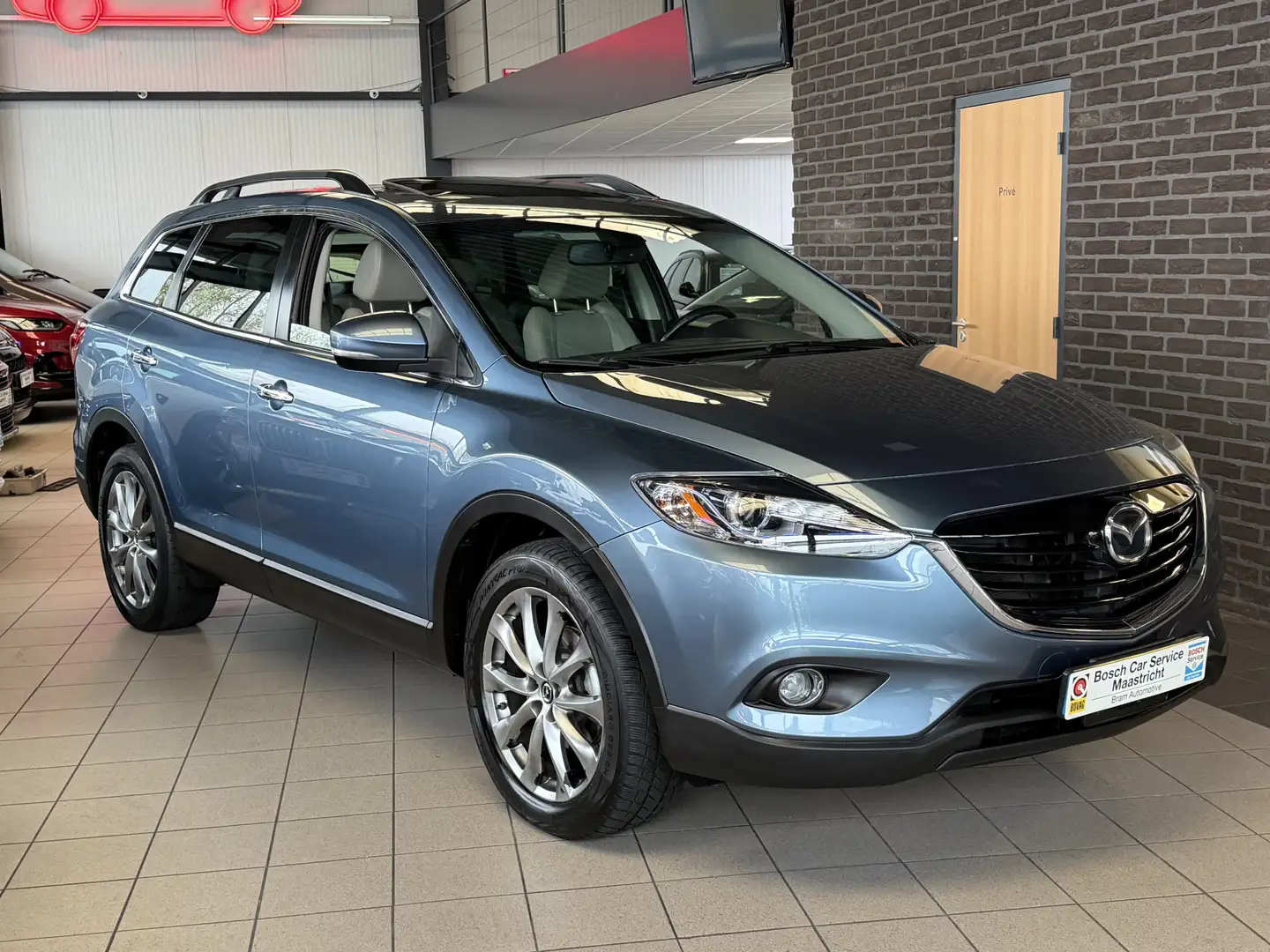 Mazda CX-9 3.7 V6 Exclusive | 7-zits | Leer | Pano | Interess Blau - 1