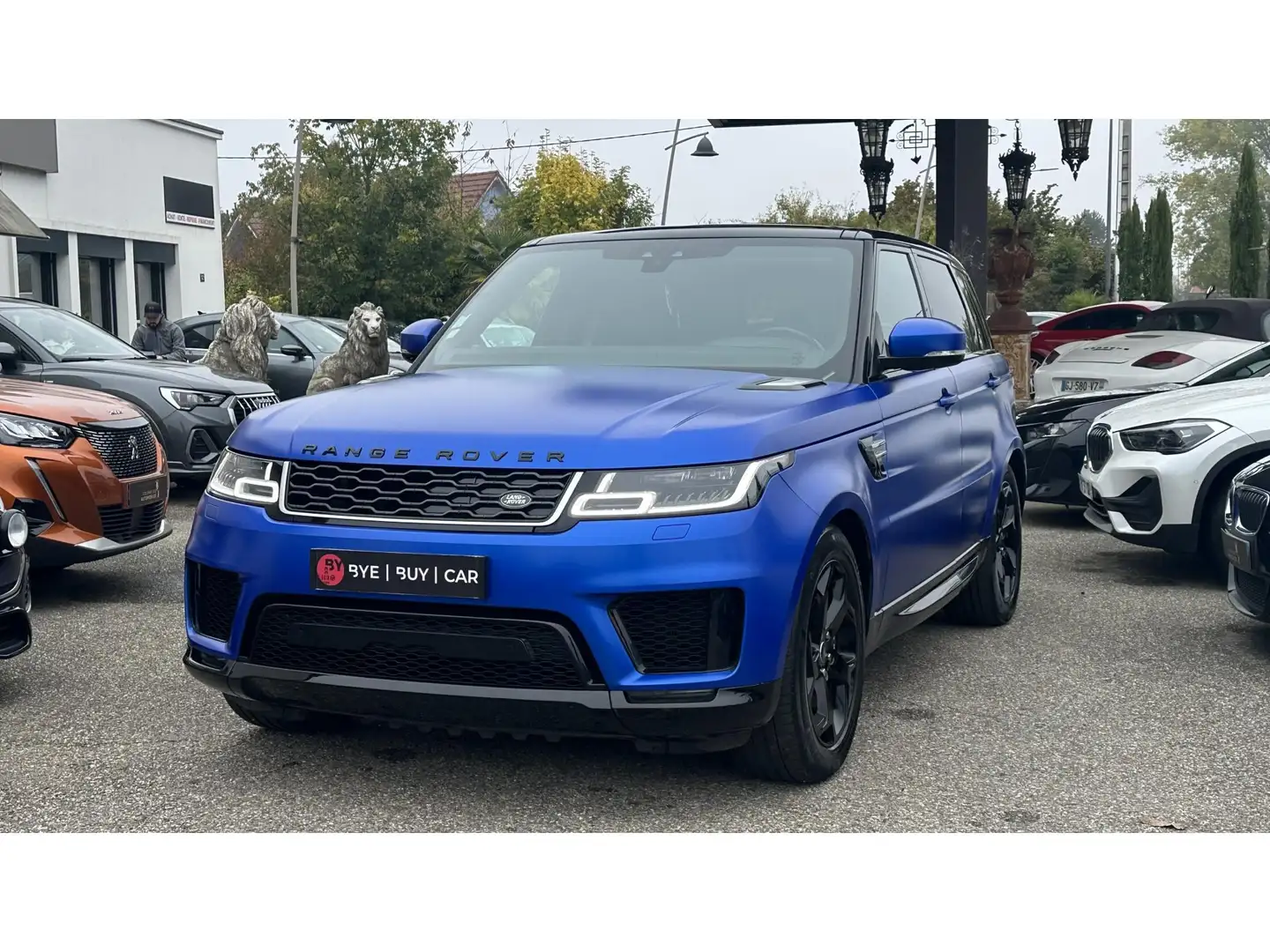 Land Rover Range Rover Sport 2.0 P400E 404H 300 PHEV HYBRID HSE DYNAMIC 4WD Bleu - 1