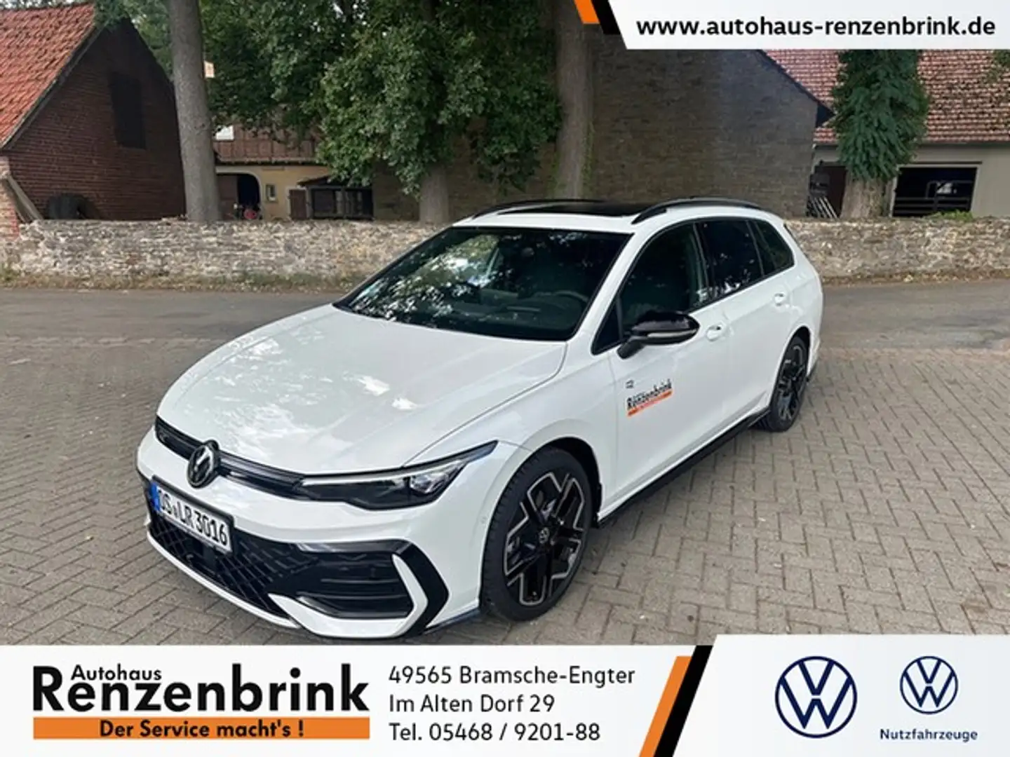 Volkswagen Golf VIII Variant R-Line 2.0 TSI DSG 4Motion Black S... Weiß - 1
