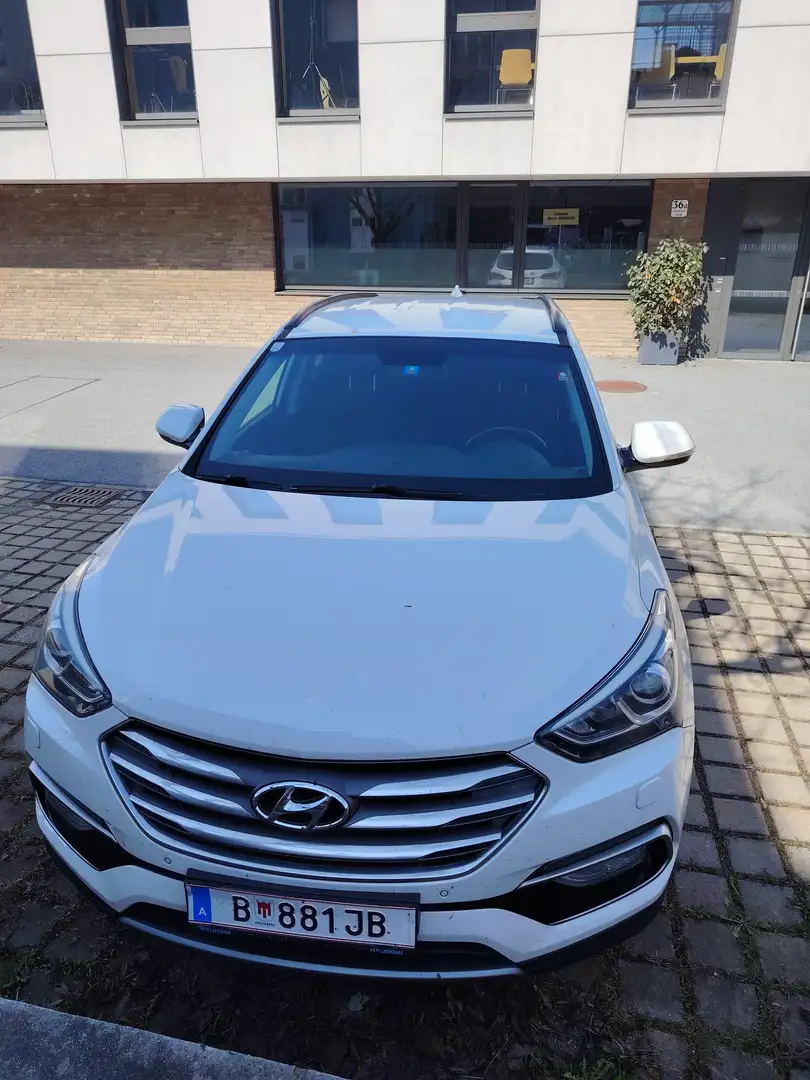 Hyundai SANTA FE Santa Fe 2,2 CRDi 4WD Start-Stopp Premium Premium Weiß - 1