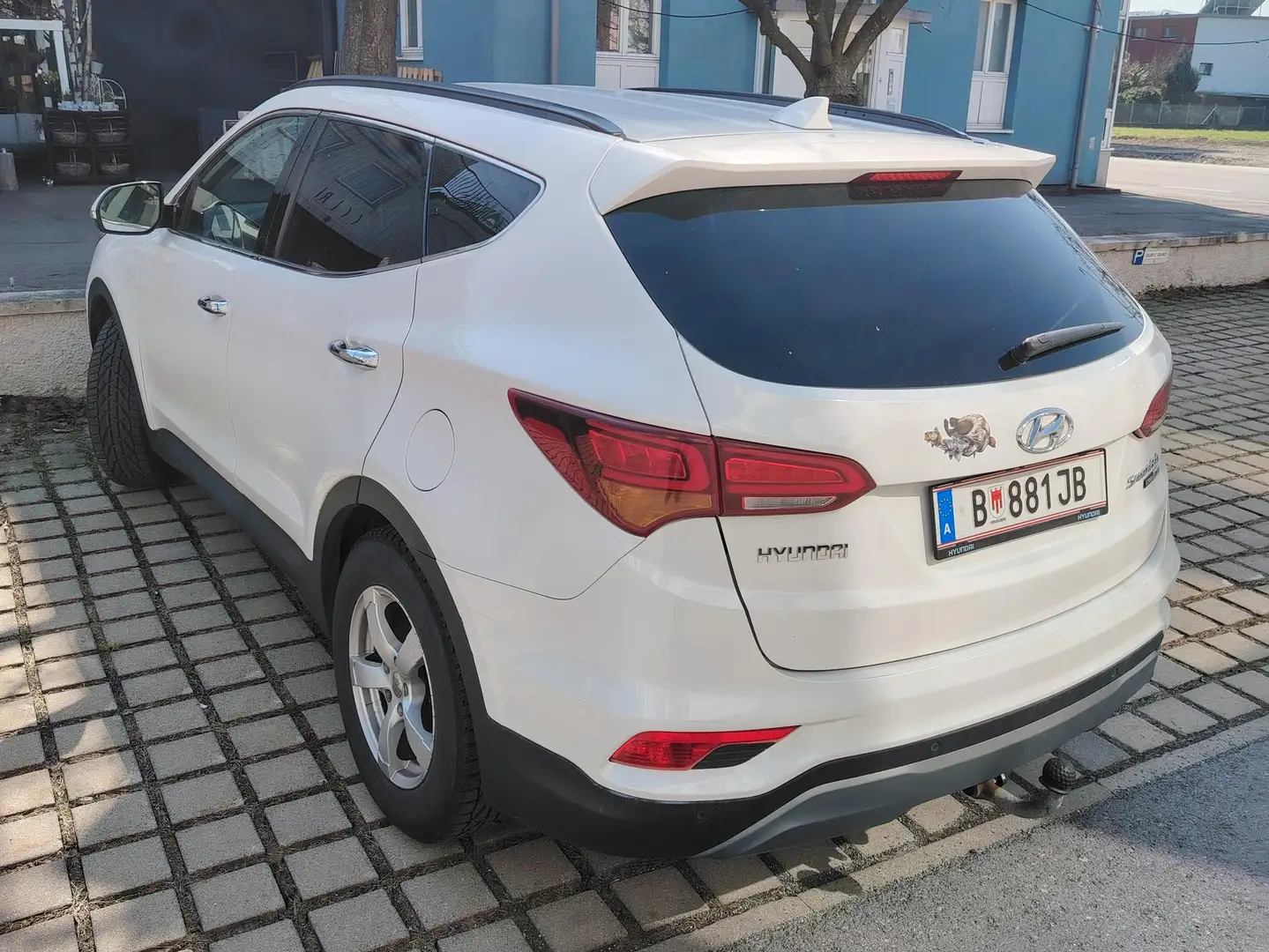 Hyundai SANTA FE Santa Fe 2,2 CRDi 4WD Start-Stopp Premium Premium Weiß - 2