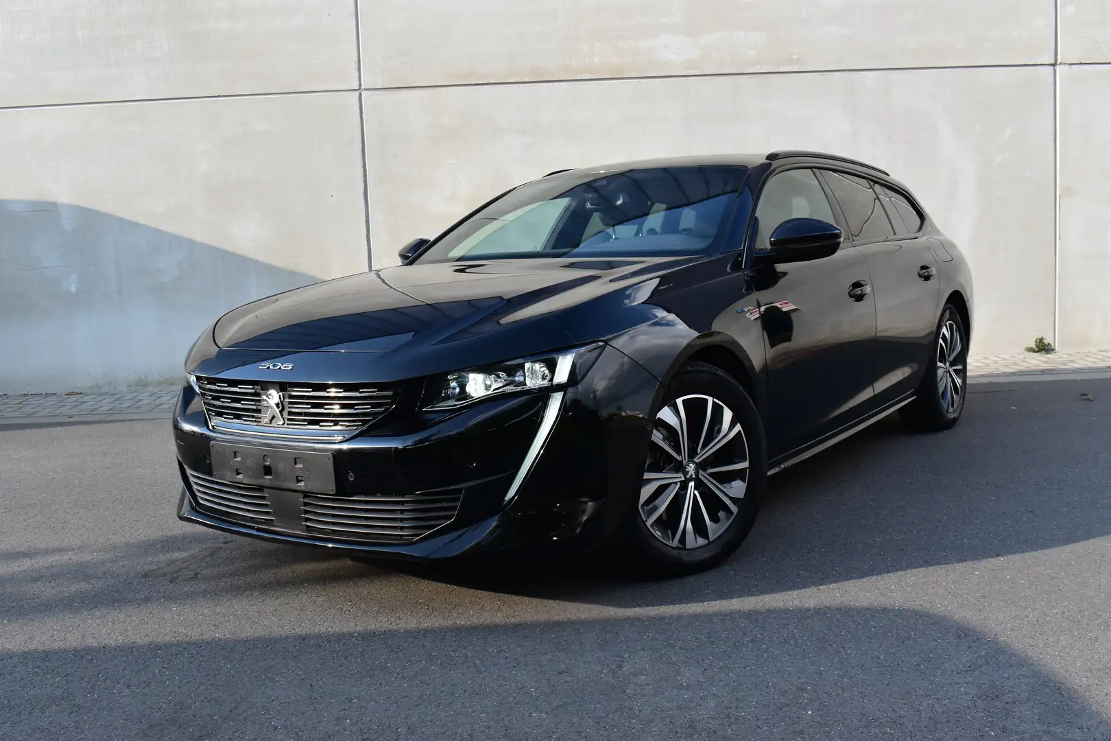 Peugeot 508 SW 1.6 Hybrid 2023 *08.809KM* Belgian Car Noir - 1