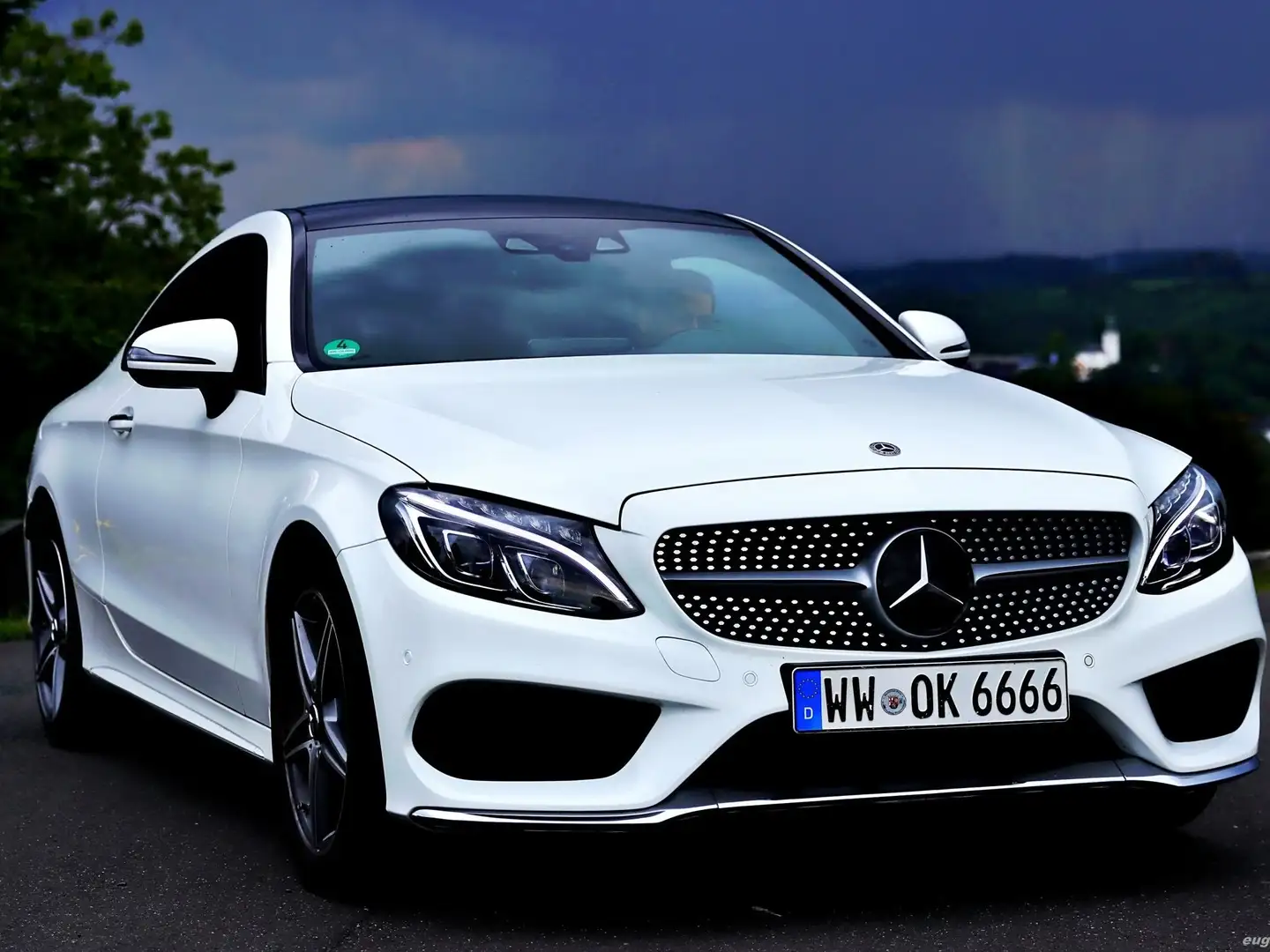 Mercedes-Benz C 400 C 400 4Matic (205.366) Blanc - 2