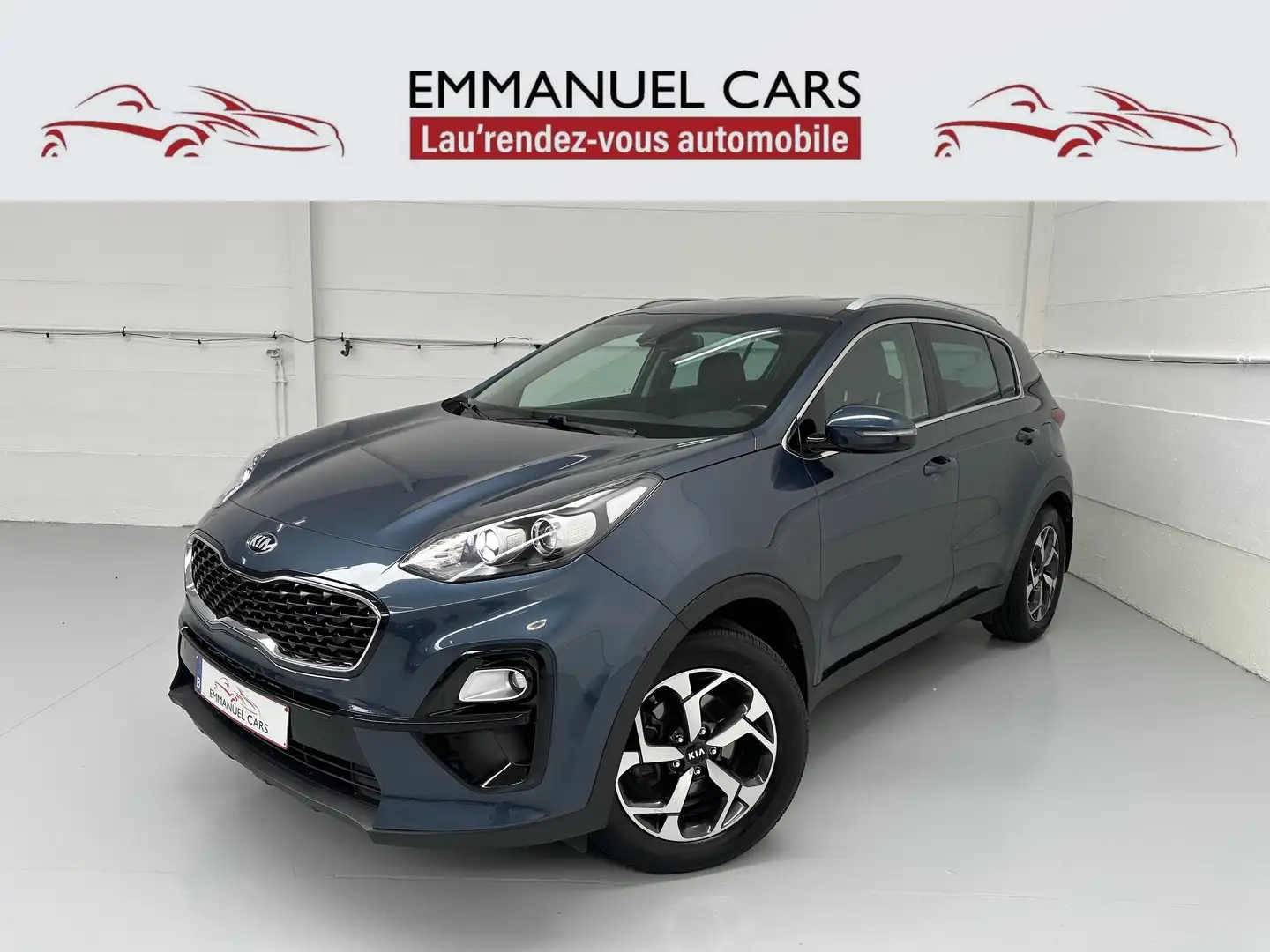 Kia Sportage 1.6 CRDi MHEV AUTO. Super équipé+Attache rem Bleu - 1
