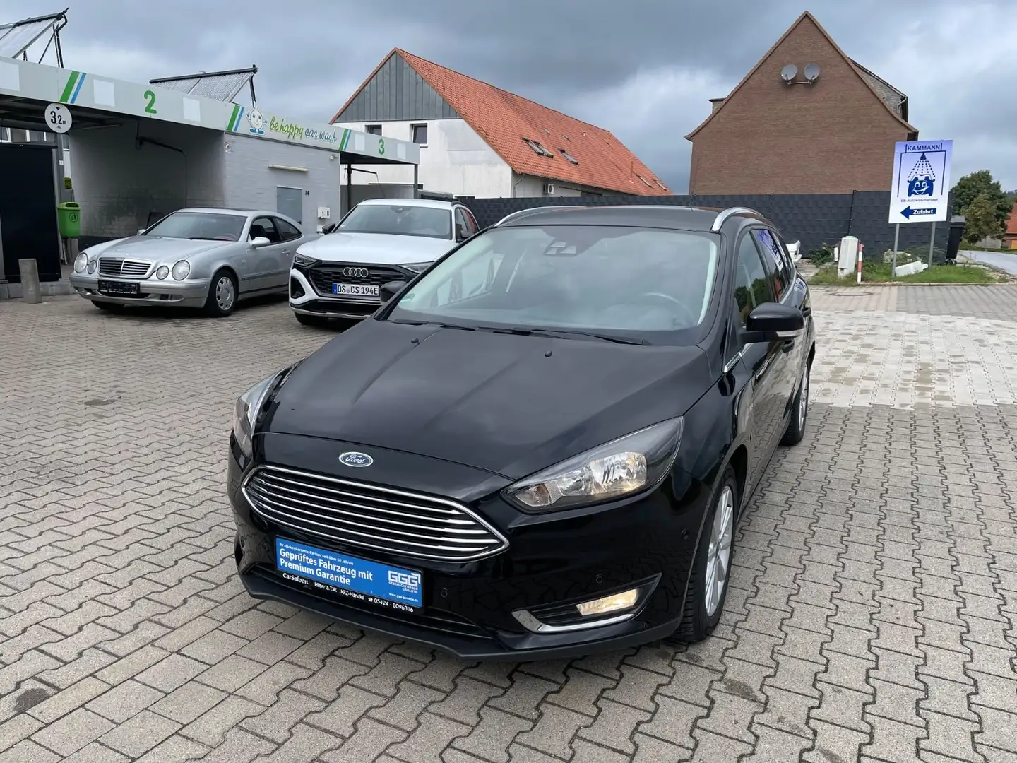 Ford Focus Turnier Titanium 2.Hand Scheckheft Schwarz - 1