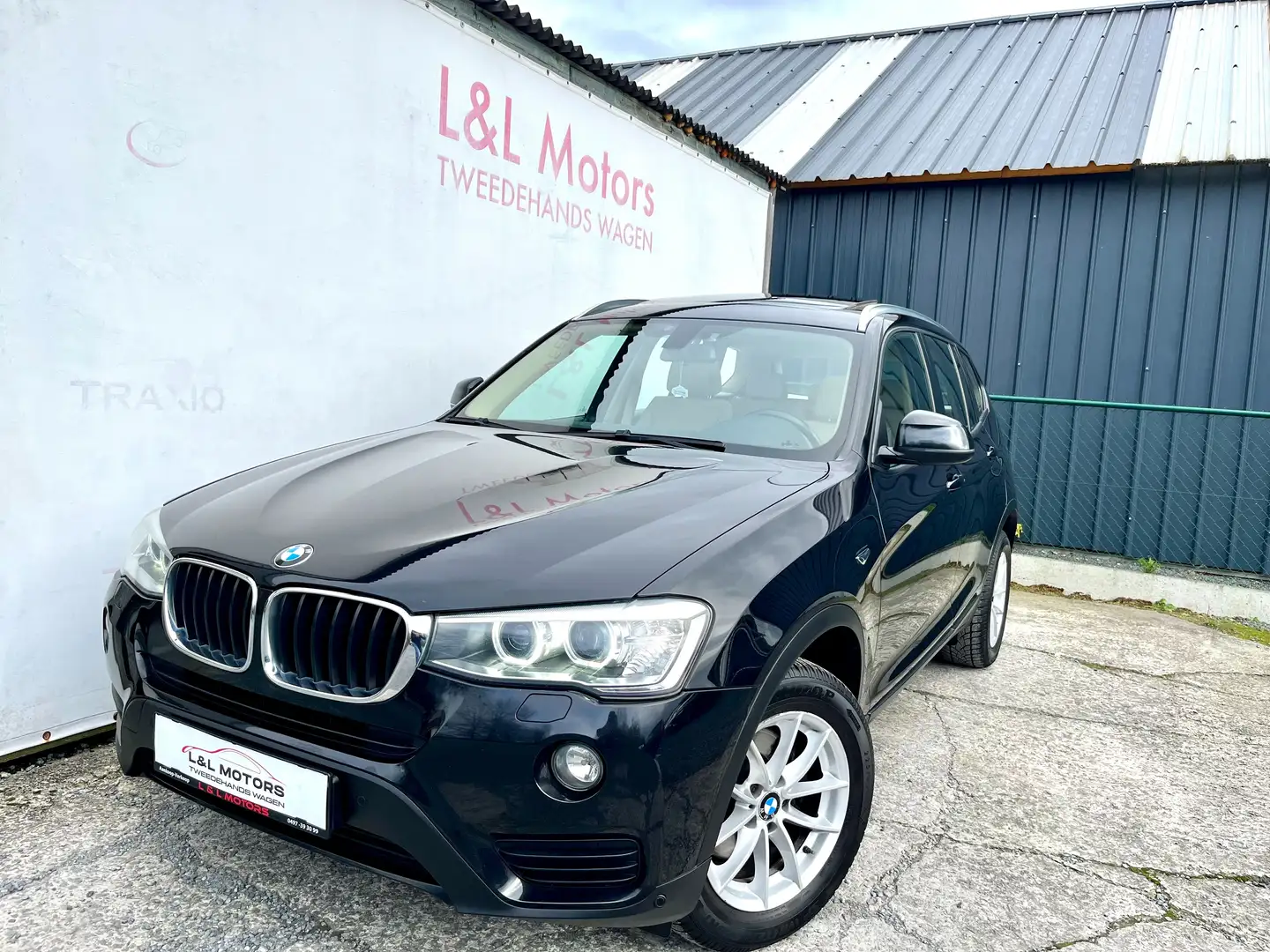 BMW X3 2.0 dA sDrive18 150pk*Xenon Pano Keyless Camera* Noir - 1