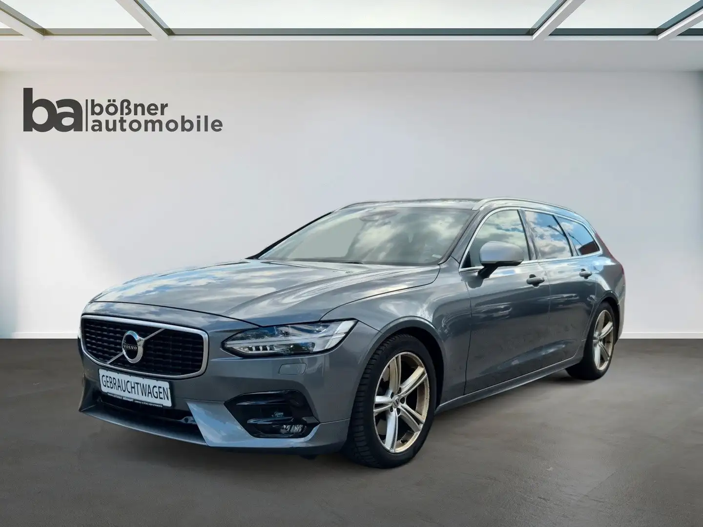 Volvo V90 Kombi R Design AWD LED/NAVI/ACC/AHK/Standhei Grigio - 1