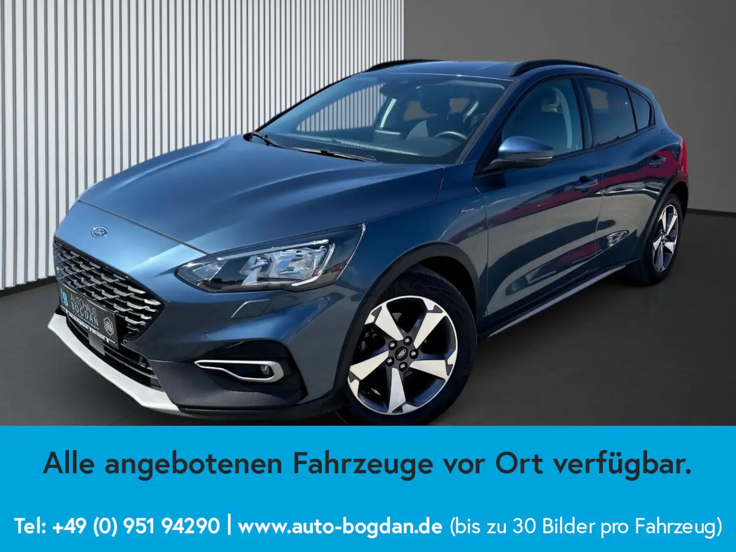 Ford Focus Active Winterpaket*Navi*Kamera*PDC*SHZ*DAB Blauw - 2