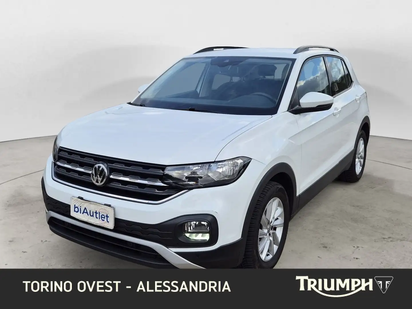 Volkswagen T-Cross 1.6 tdi Advanced 95cv Blanc - 1