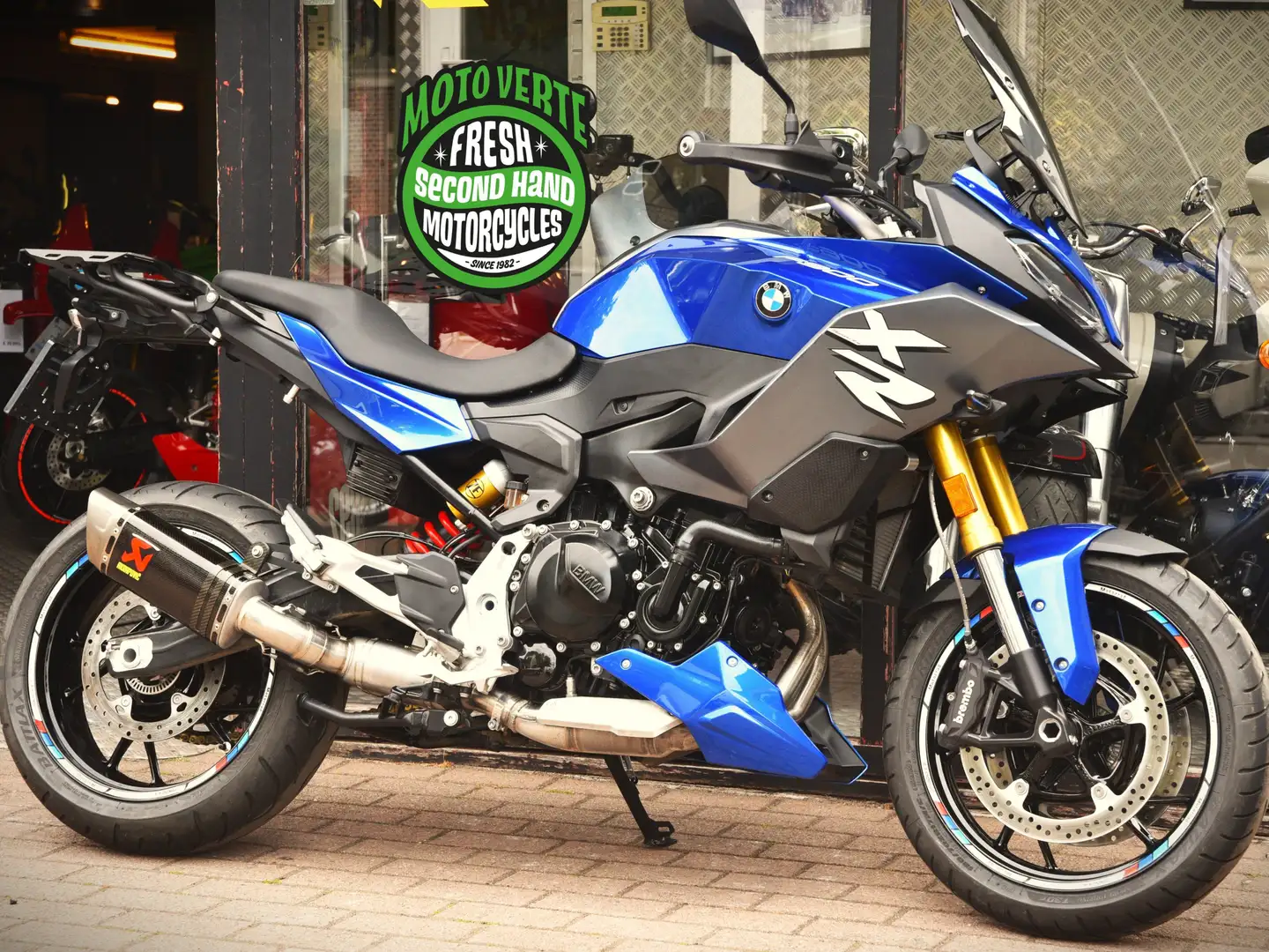 BMW F 900 XR ***MOTO VERTE*** Bleu - 1