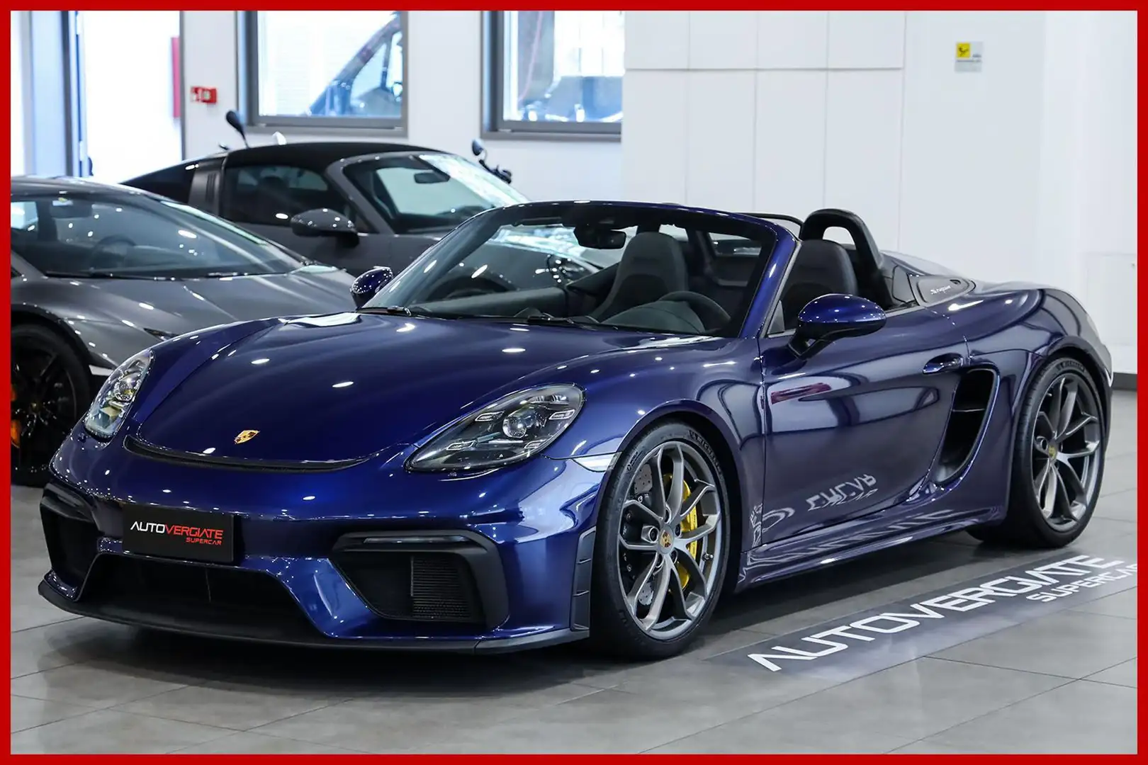 Porsche 718 Spyder 718 Spyder 4.0|FRENI CARBO|APPLE CAR PLAY| Azul - 1