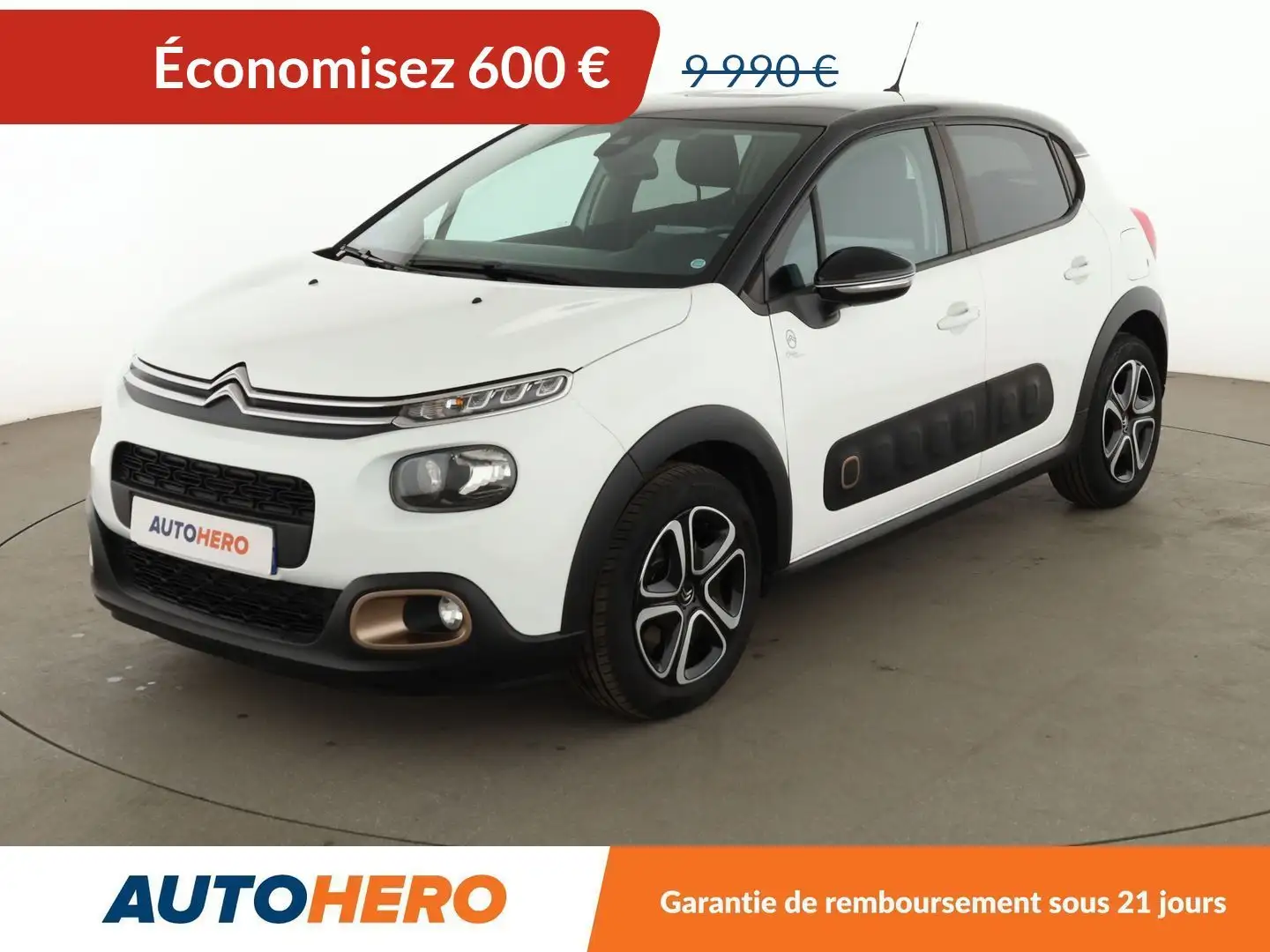 Citroen C3 1.2 PureTech Origins Blanc - 1