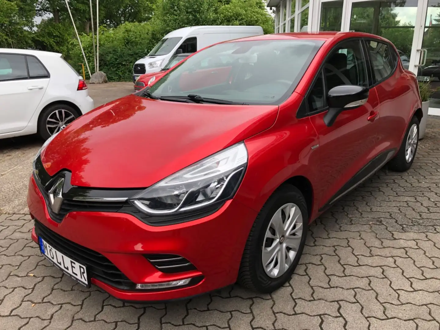 Renault Clio 1.2 16V 75 Limited Navi Sitzhzg. PDC 2.Hand Rouge - 2