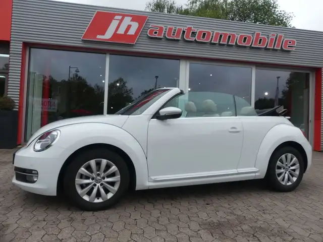 Volkswagen Beetle Cabriolet Design*Sitzhzg.*Leder*Klima*PDC