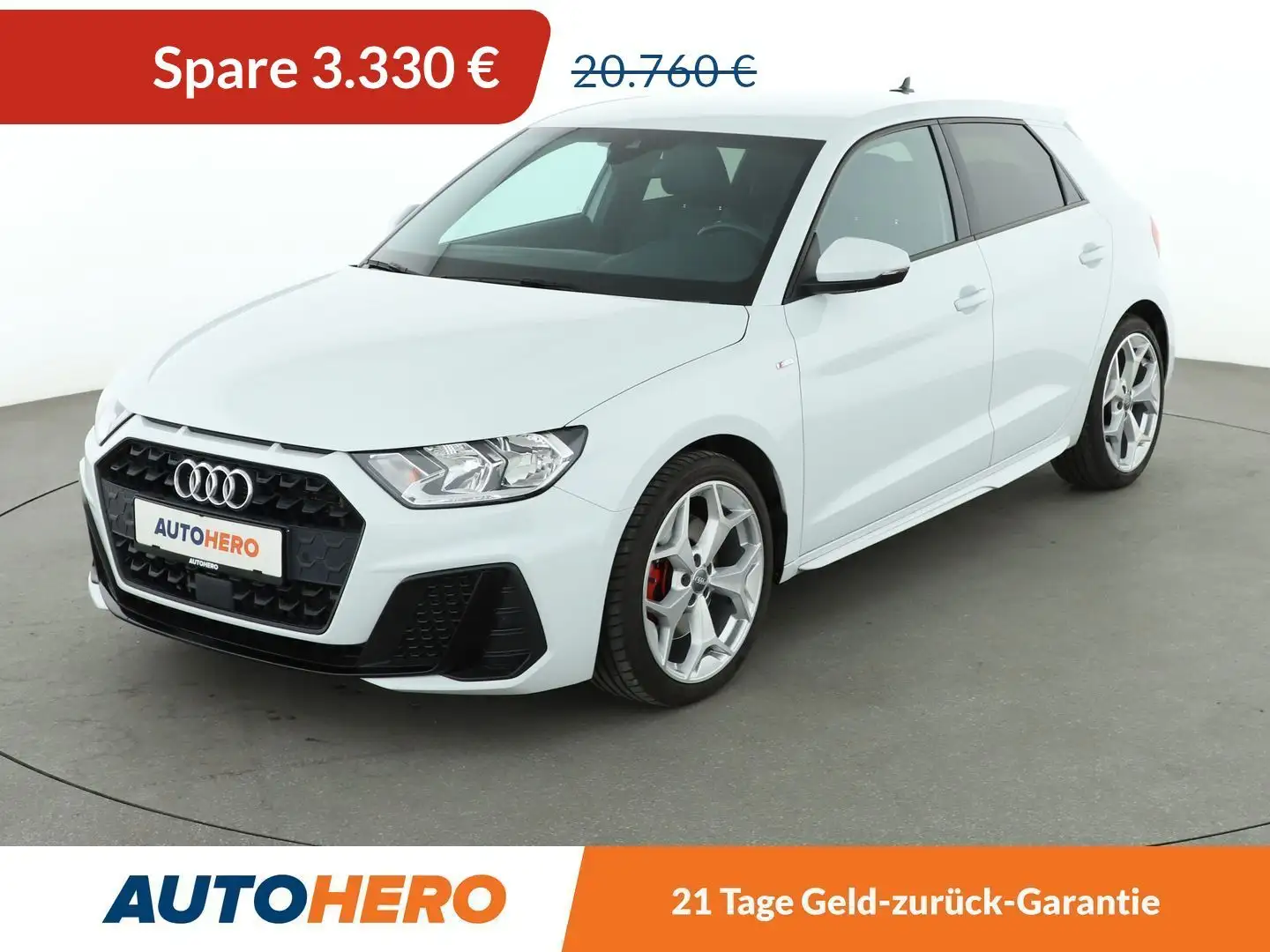 Audi A1 30 TFSI S Line *PDC*ACC*NAVI*VC*SHZ* White - 1