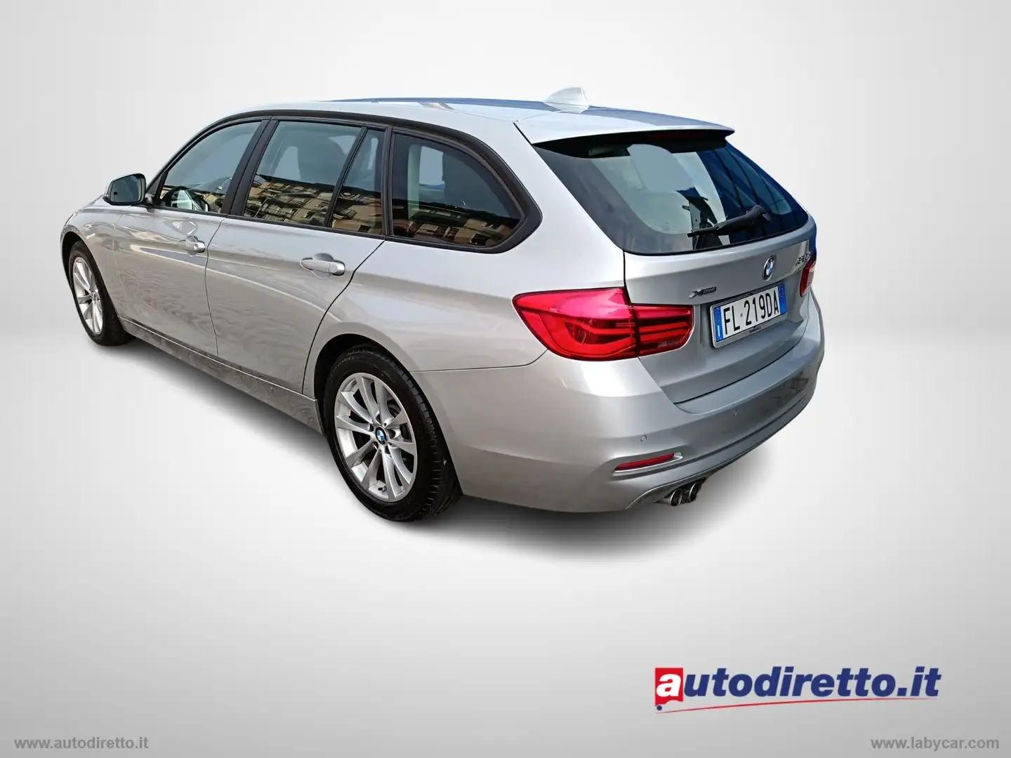 BMW 320 320d Touring XDRIVE Argent - 2