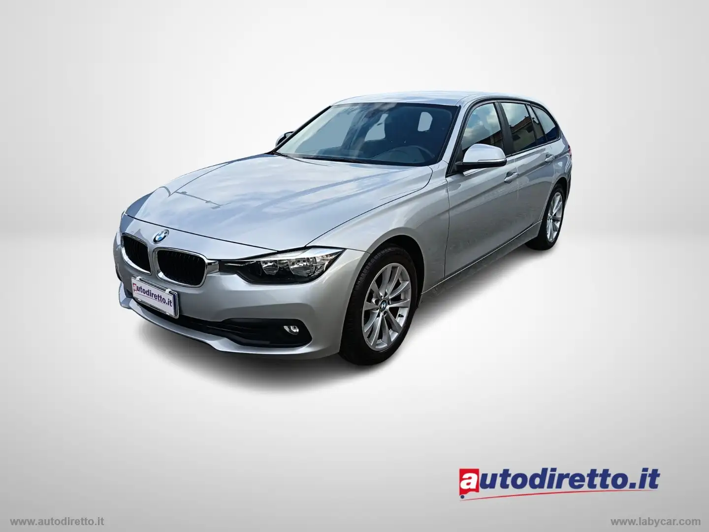 BMW 320 320d Touring XDRIVE Argent - 1