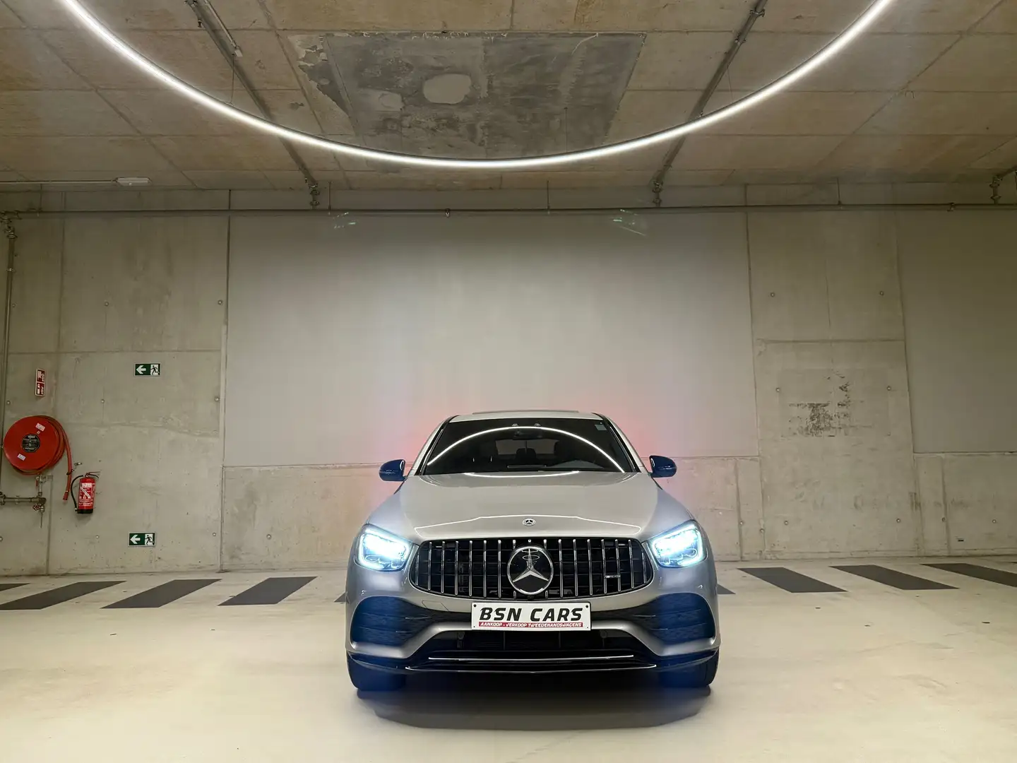 Mercedes-Benz GLC 43 AMG /29500km/BURMEISTER/OPENDAK/MEMORY/SFEER/GARANTIE Szürke - 2