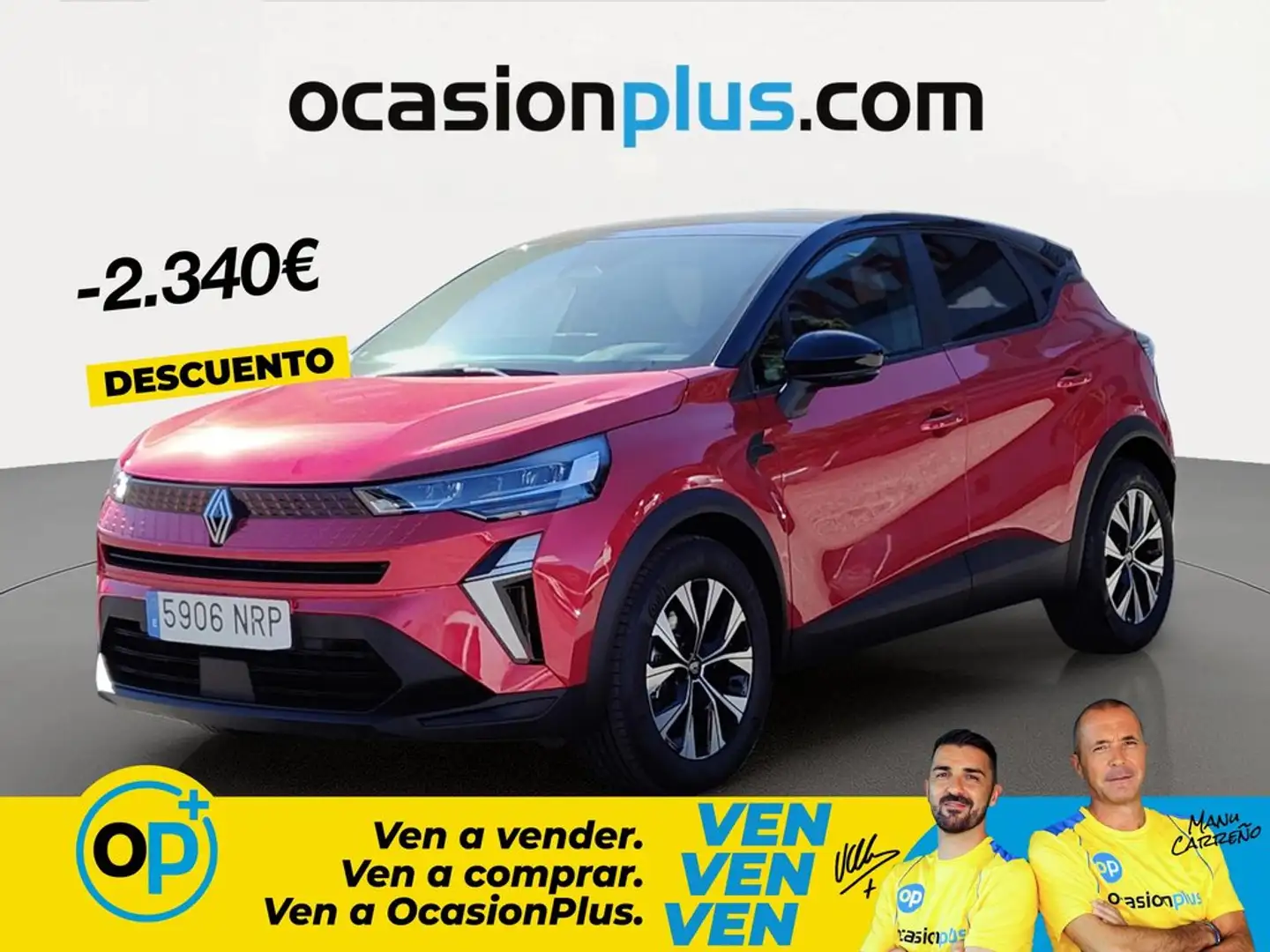 Renault Captur E-Tech Full Hybrid Evolution 117kW Rojo - 1