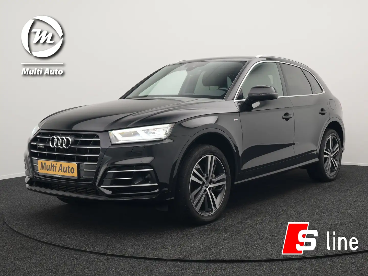 Audi Q5 55 TFSI e Quattro S Line Plug In Hybrid 367pk PHEV Zwart - 1