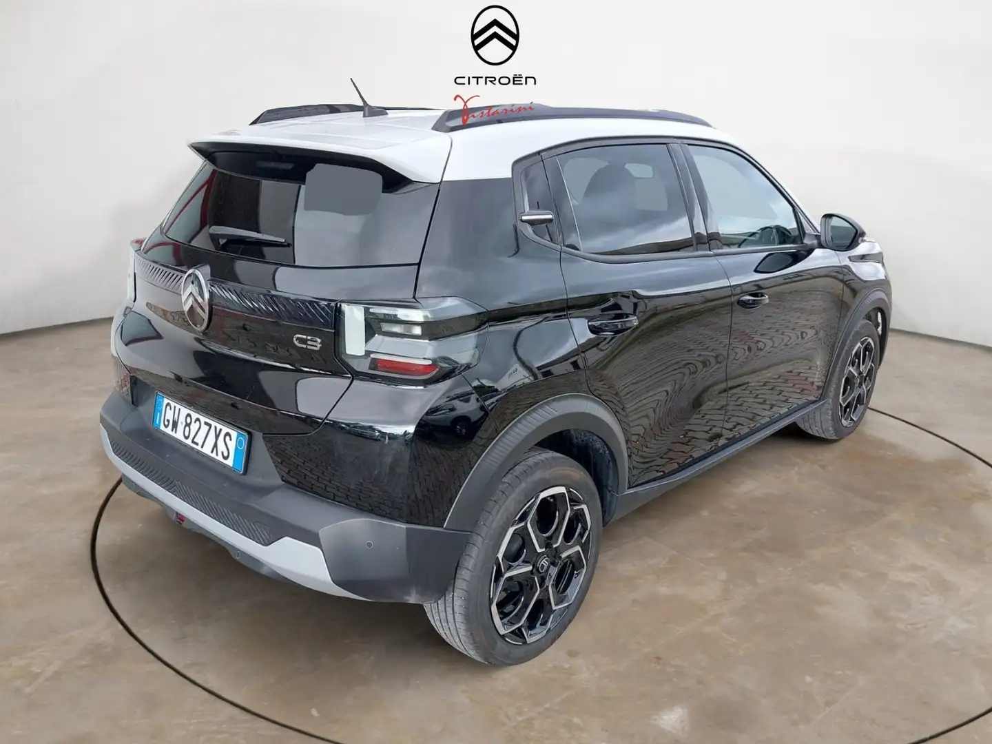 Citroen C3 1.2 100cv E6D Max / NAVI + TELECAMERA Nero - 2