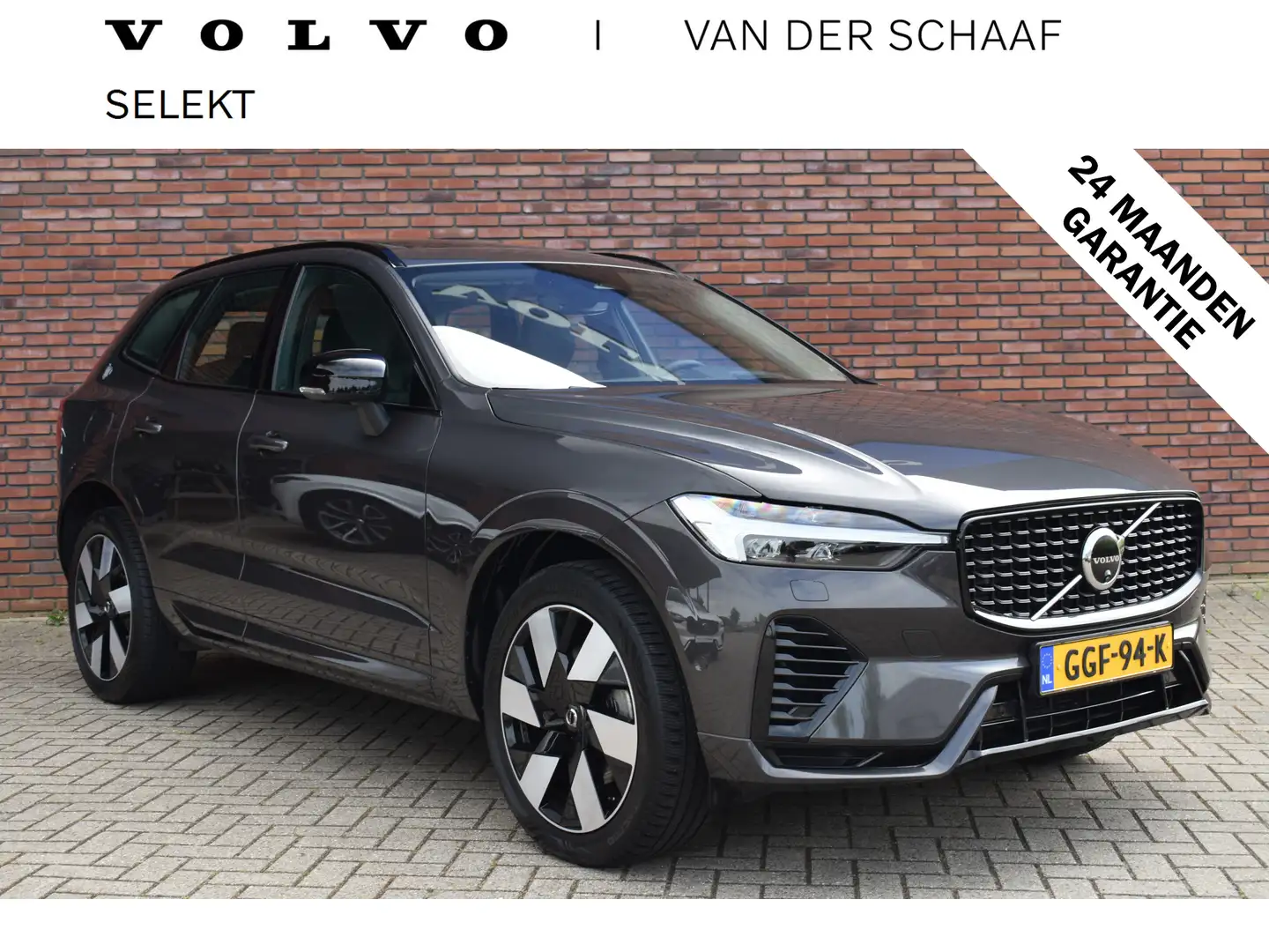 Volvo XC60 T6 350PK Plug-in hybrid AWD Ultra Dark | 360 Camer Grau - 1