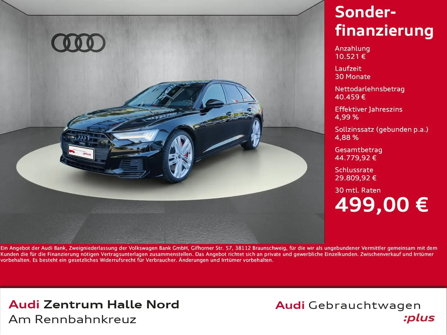 Audi S6 Avant 3.0 TDI quattro tiptronic Noir - 1