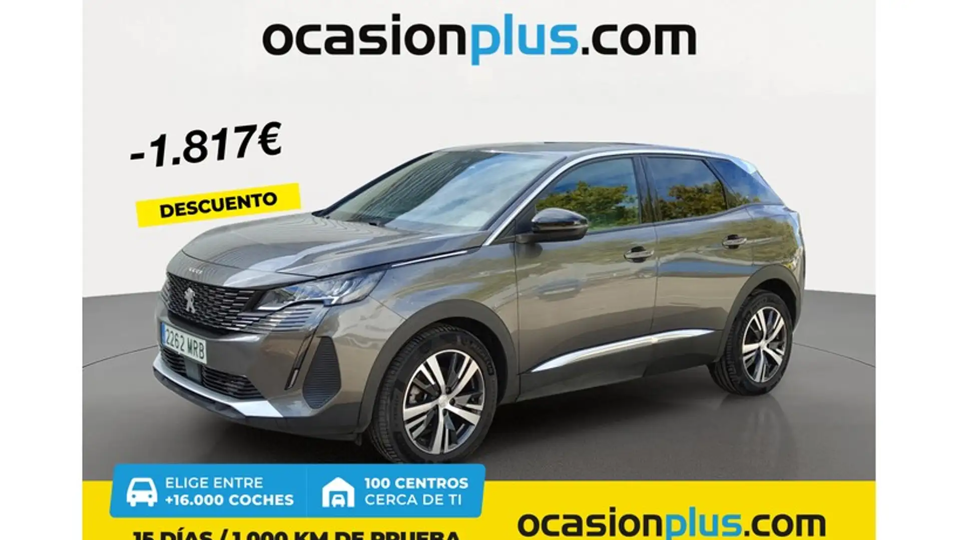 Peugeot 3008 1.2 PureTech S&S Allure 130 Grau - 1