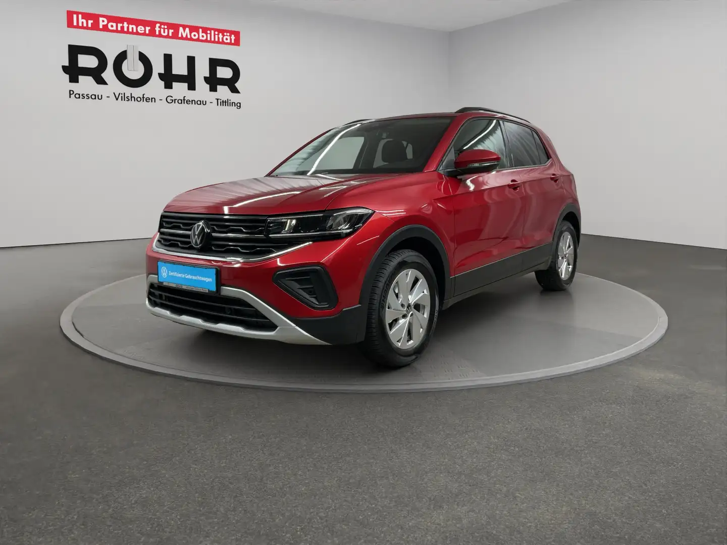 Volkswagen T-Cross Life (06/2029Garantie.AHK.Sitzheizung) 1.0 TSI Rosso - 2