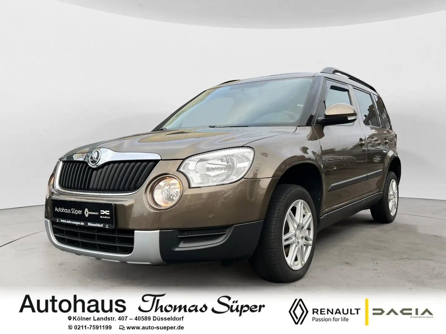 Skoda Yeti 1.2 TSI Active PLUS EDITION 2.HAND SITZHEIZUNG PDC Braun - 1