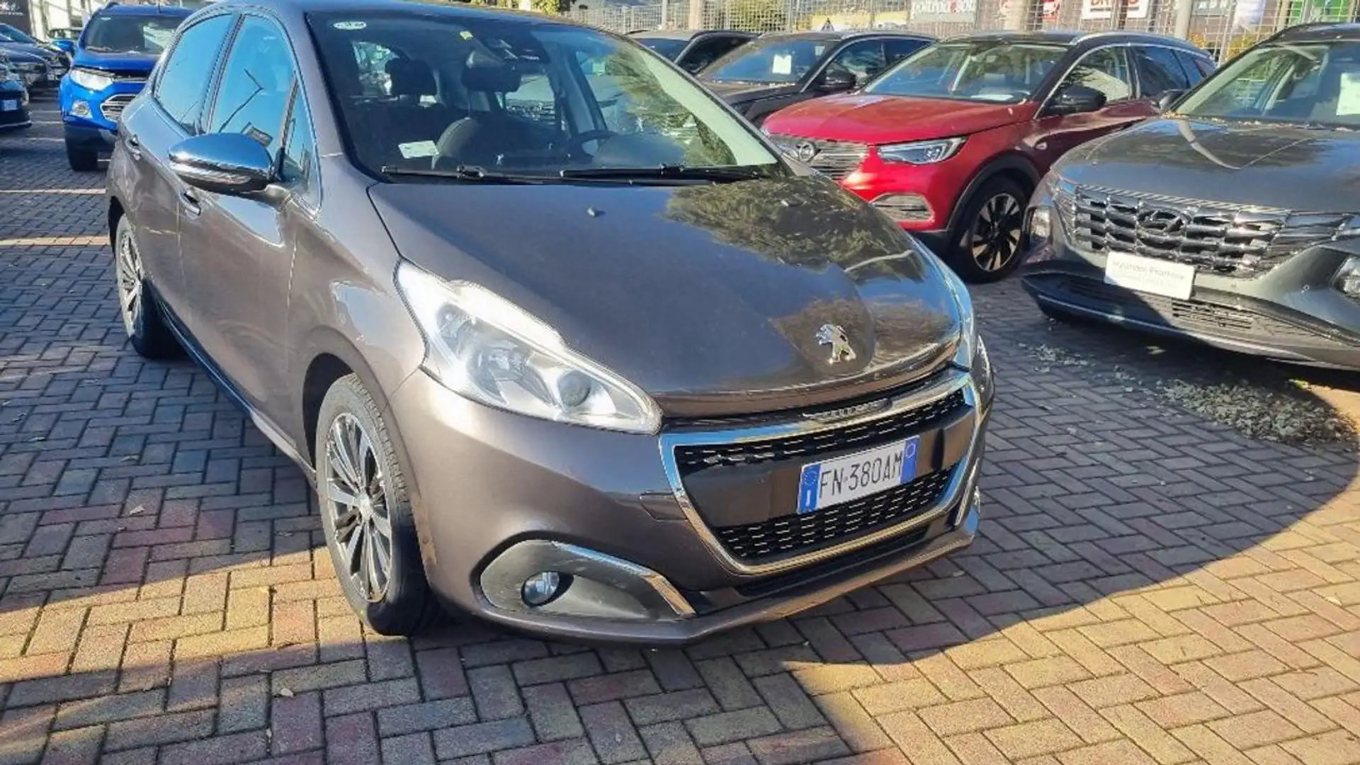 Peugeot 208 1° serie PureTech 82 5 porte Active Gris - 2