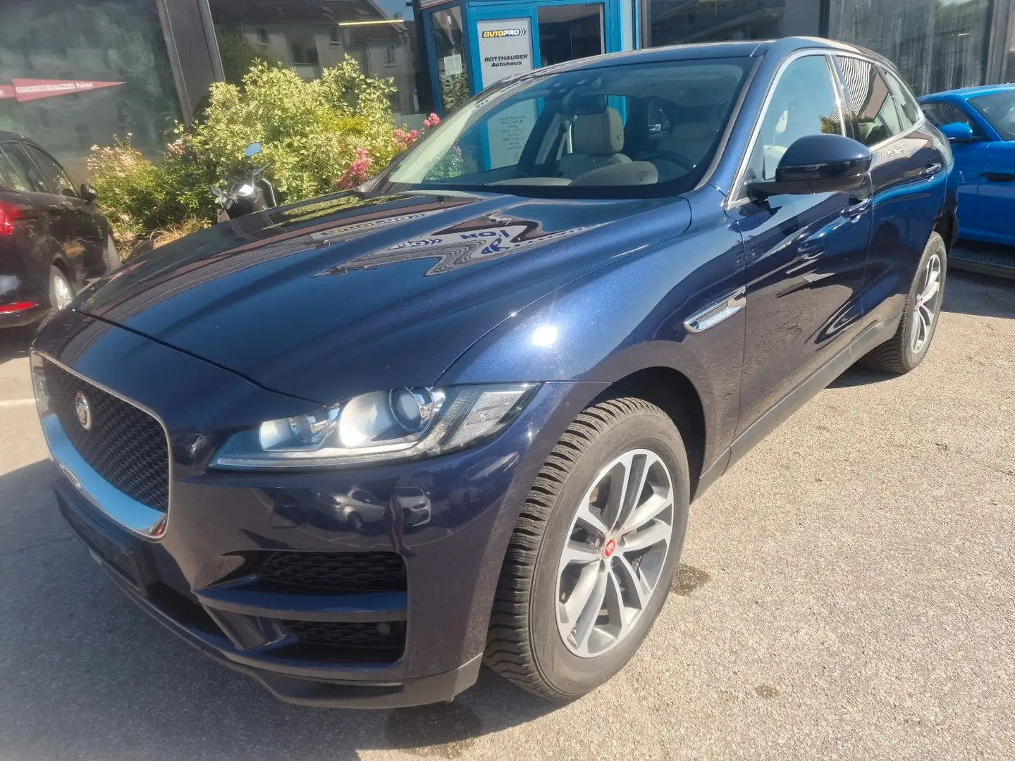 Jaguar F-Pace F-PACE Prestige AWD Bleu - 1
